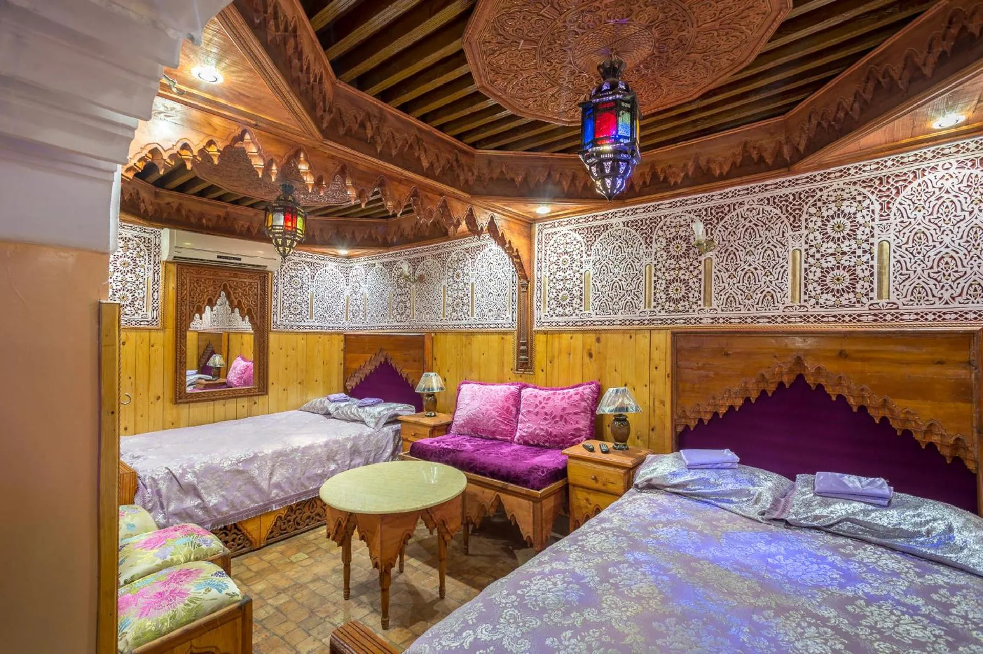 Bed in Riad Hiba