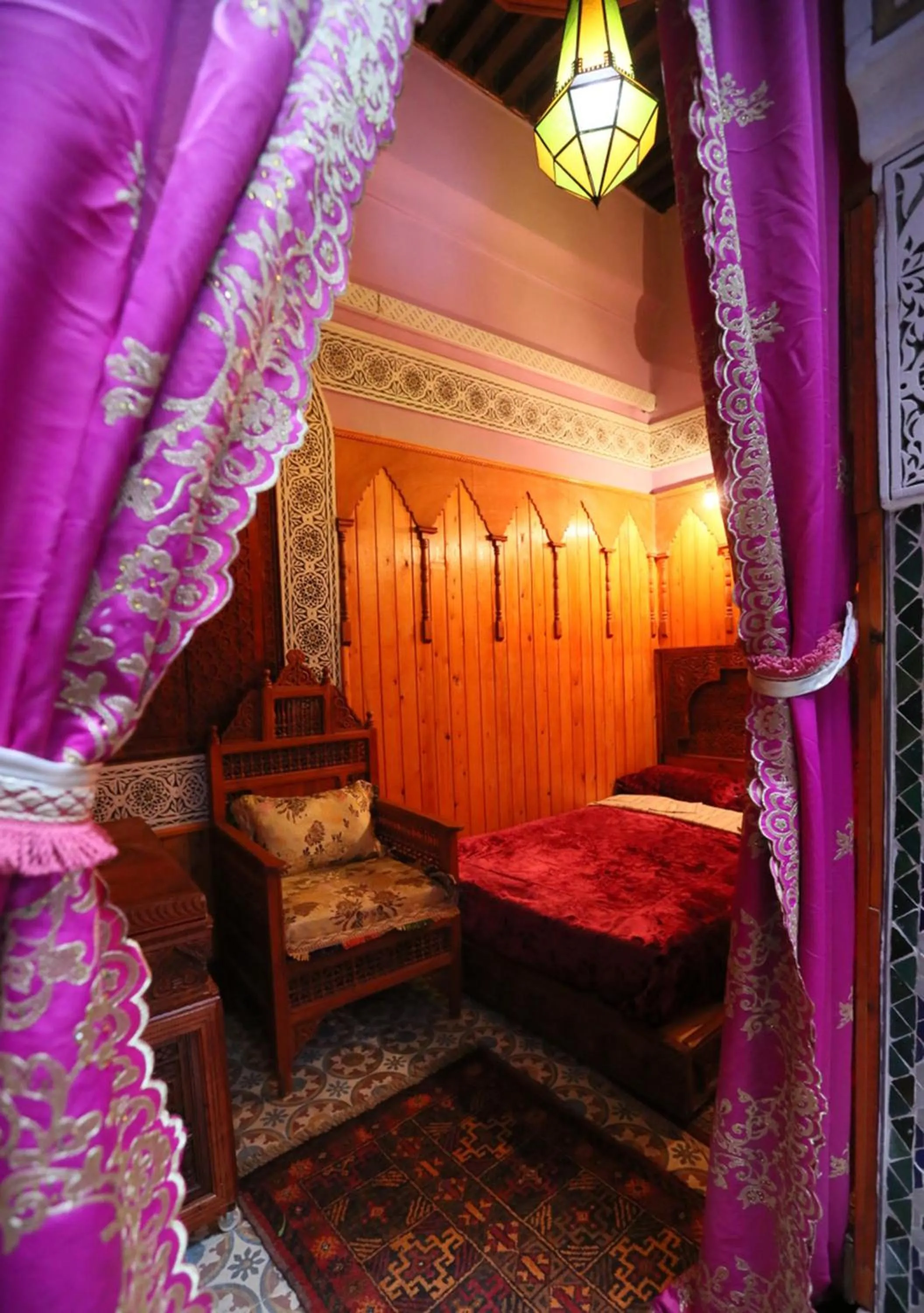 Bedroom, Bed in Riad Hiba