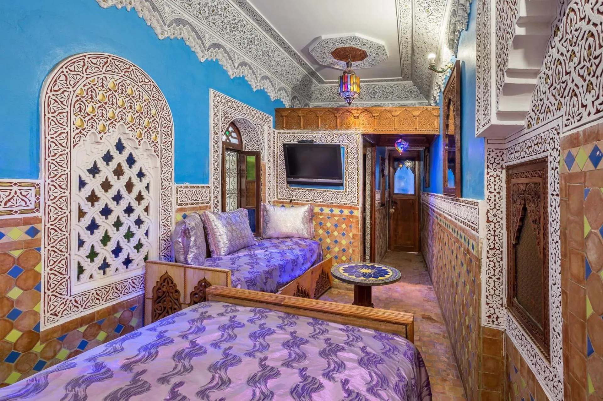 Bed in Riad Hiba
