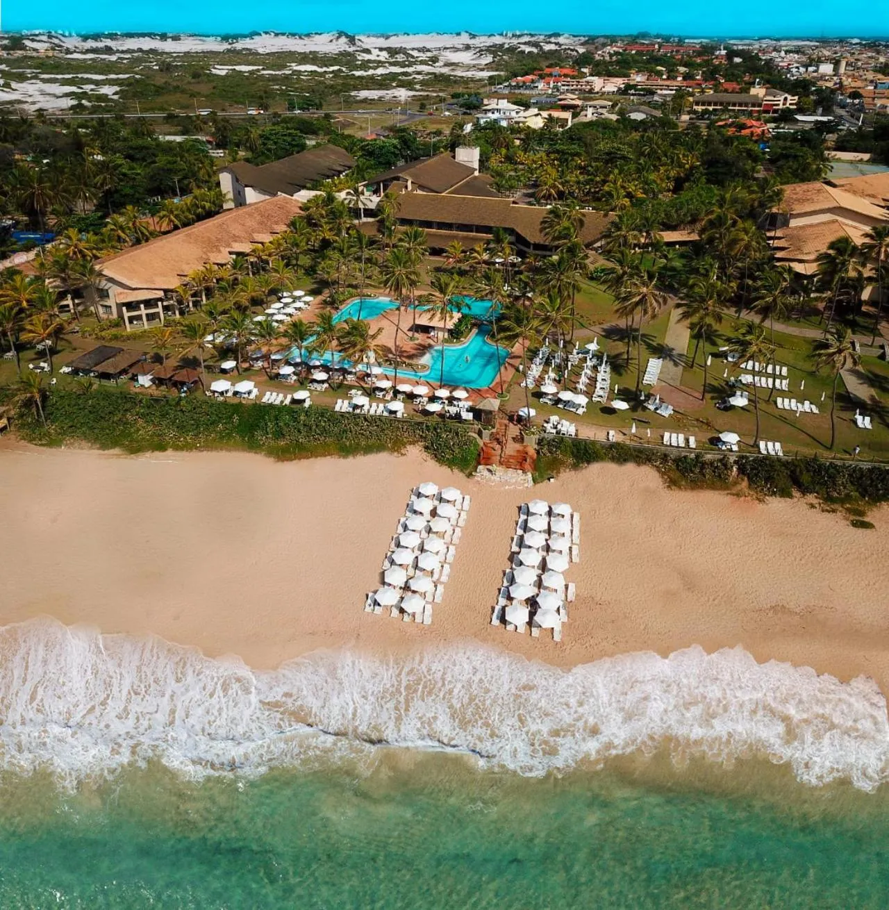 Garden view in Catussaba Resort Hotel