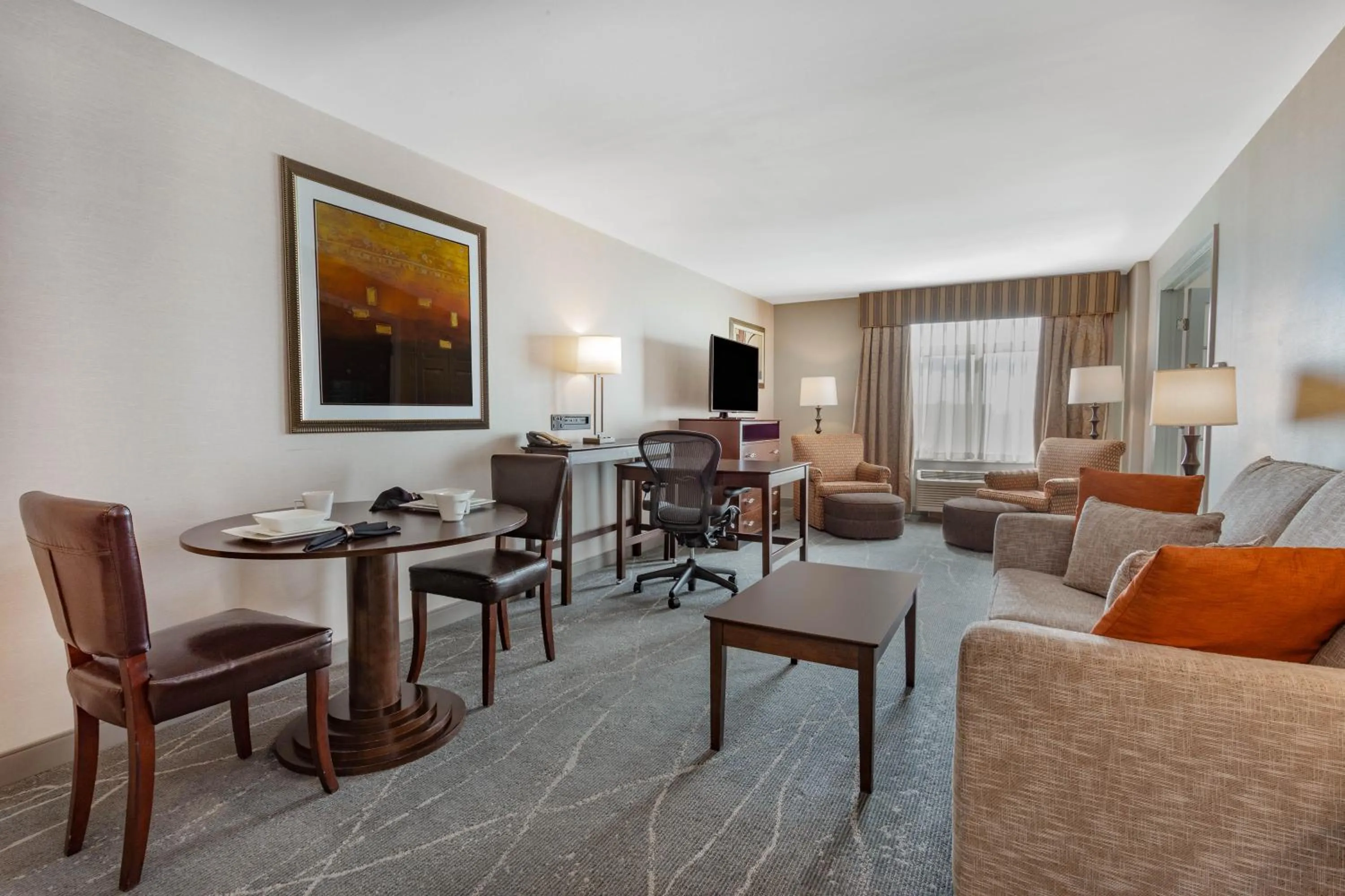 Seating area in Wingate by Wyndham Tinley Park