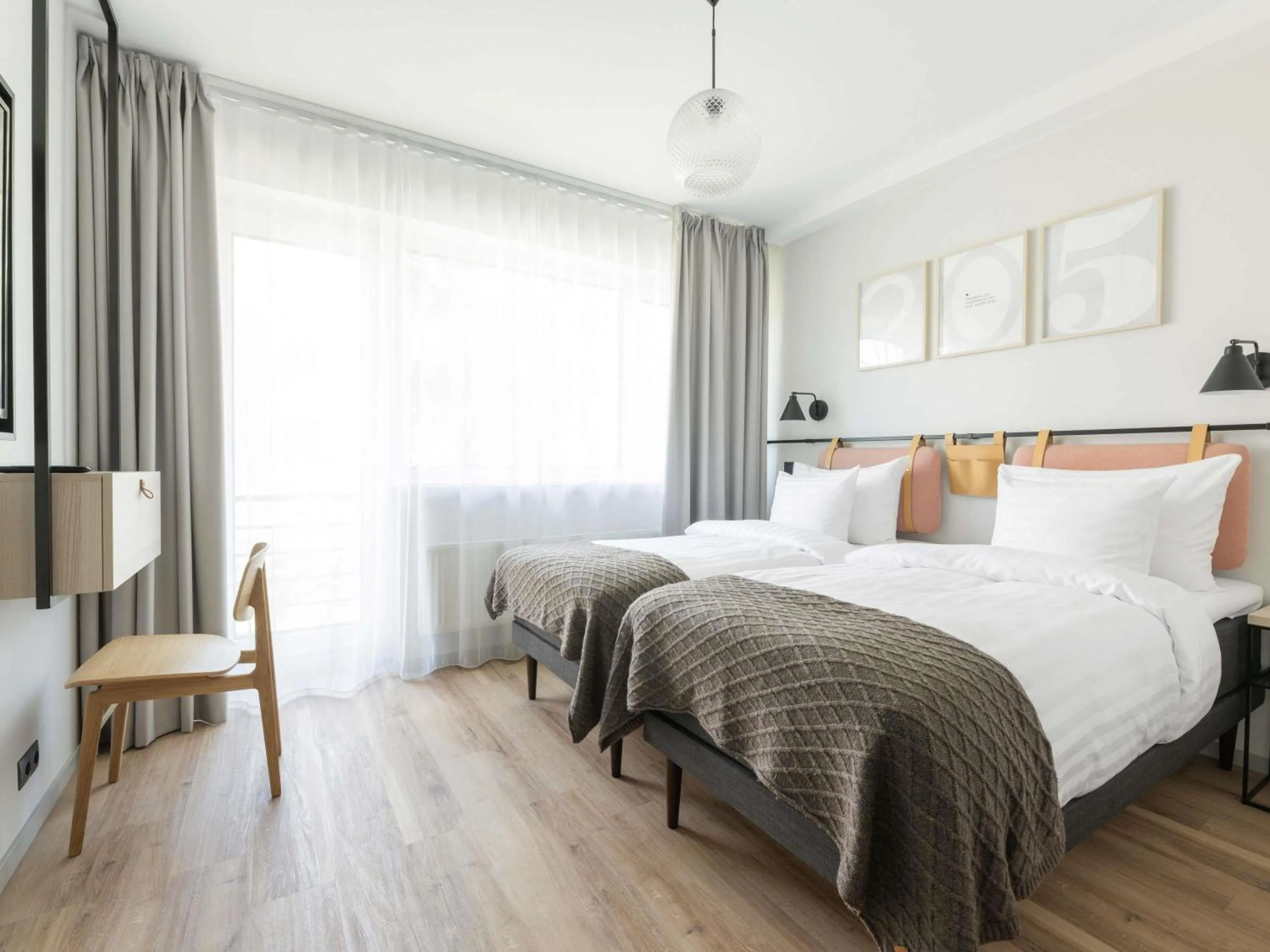 Bedroom, Bed in Oru Hub Hotel Tallinn - Handwritten Collection