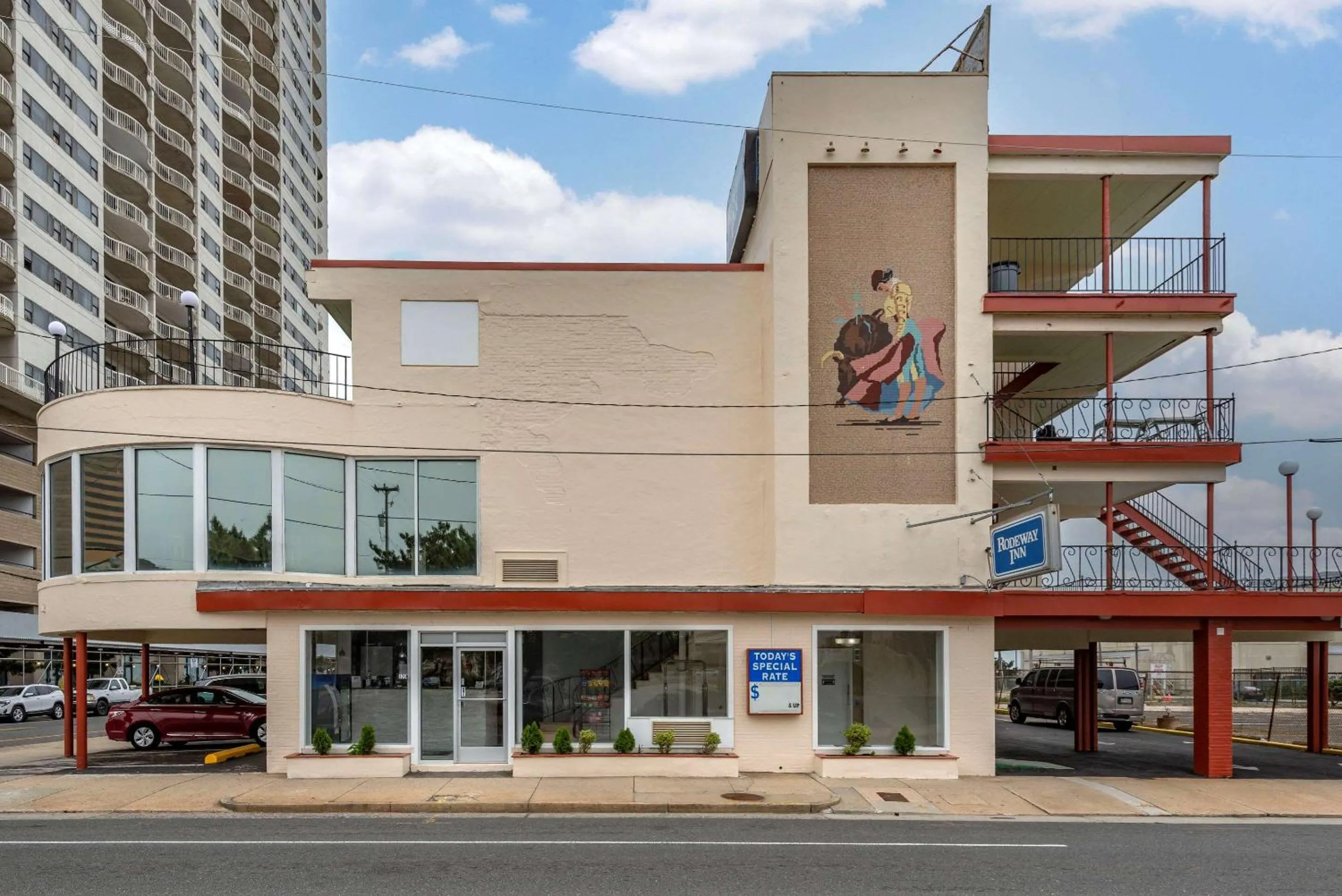 Property building in Rodeway Inn Oceanview