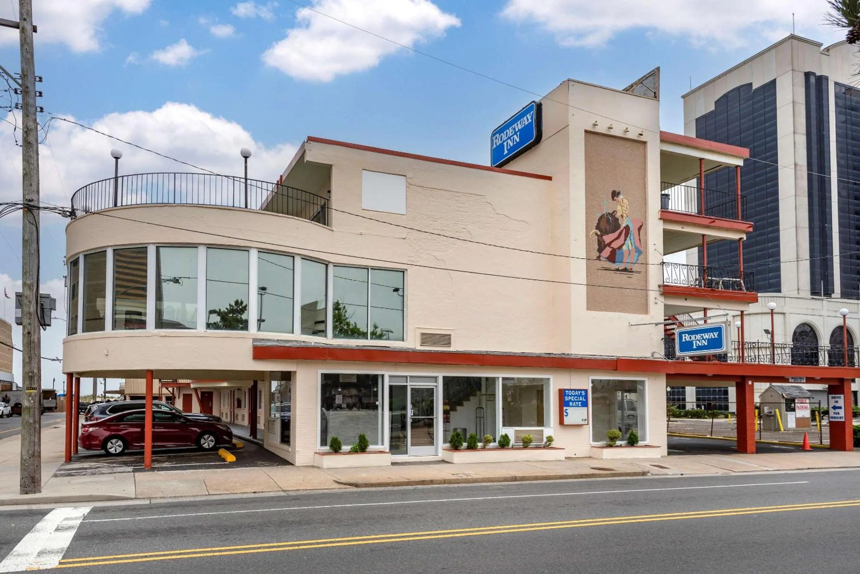 Property building in Rodeway Inn Oceanview