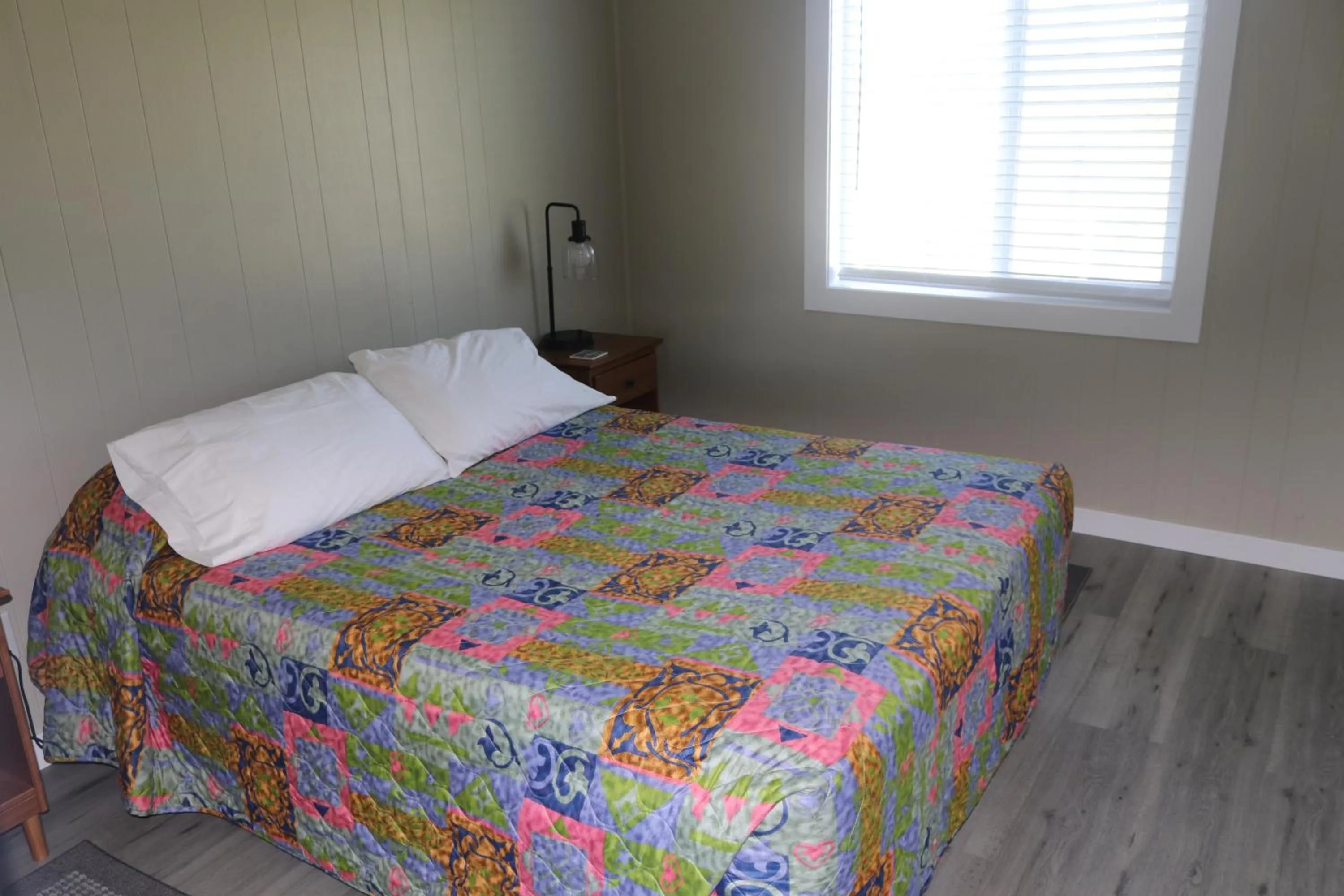 Bed in The Lowtide Motel