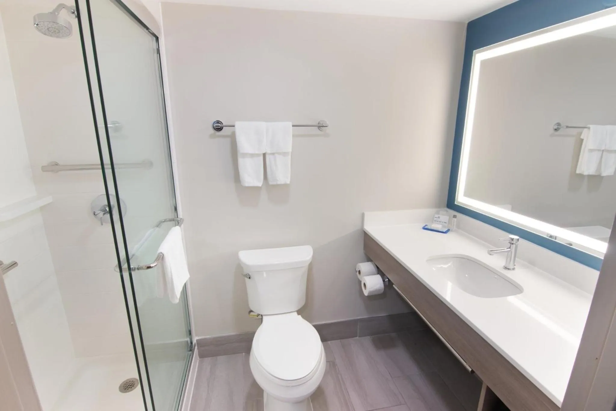 Bathroom in Holiday Inn Express and Suites Fort Lauderdale Airport West by IHG
