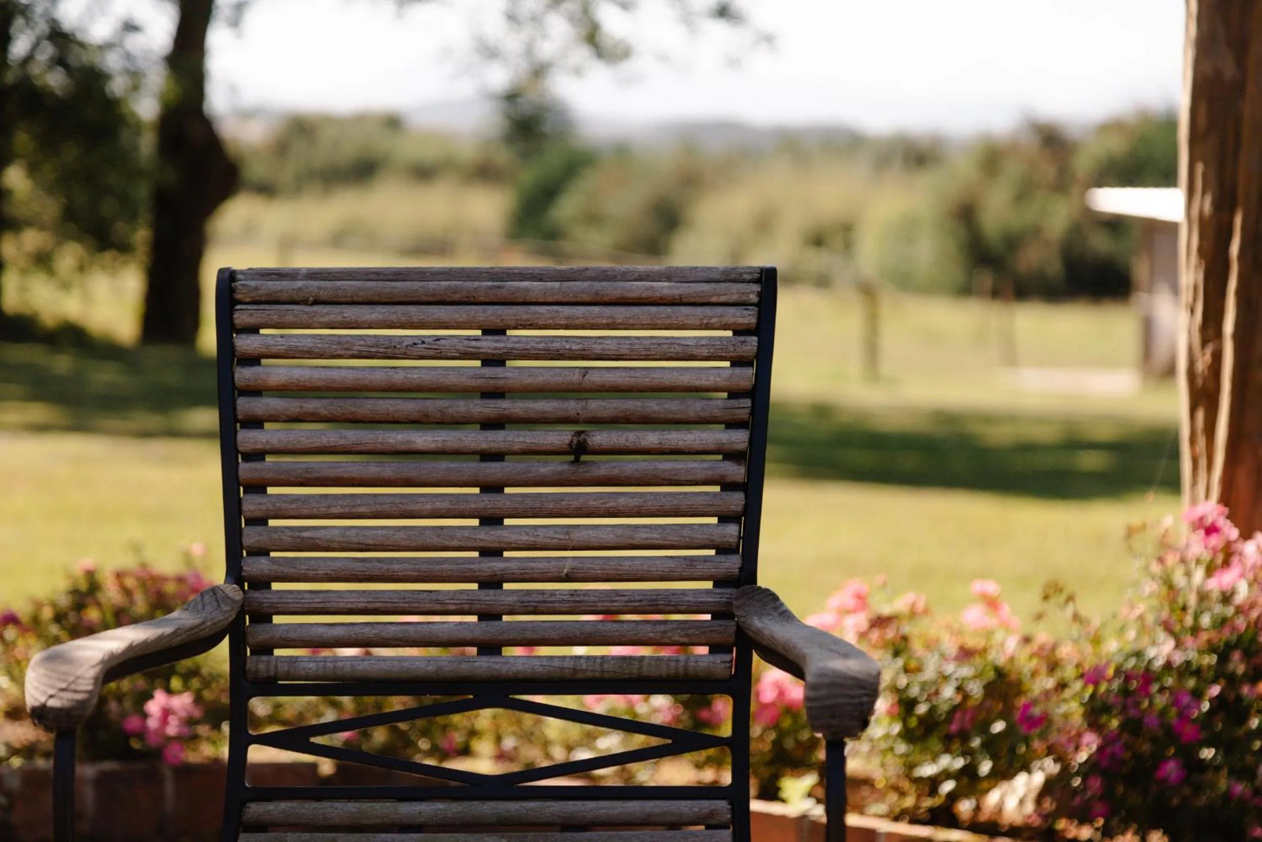 Garden view in Château du Clair de Lune - Boutique Luxury Hotel