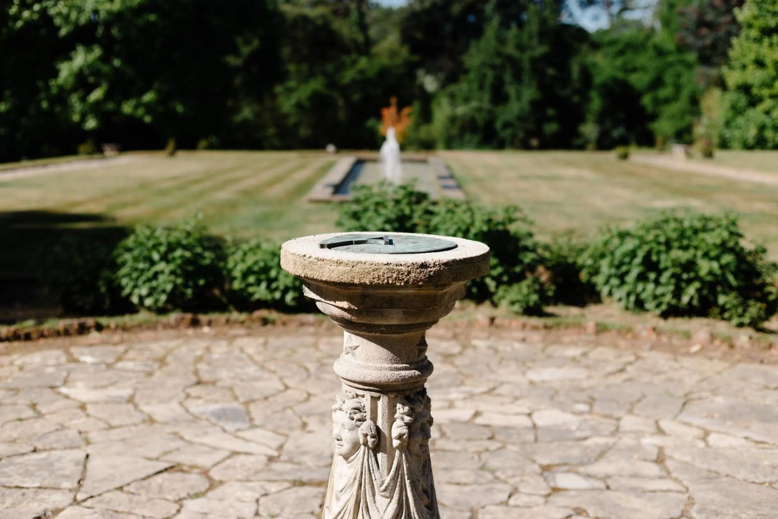 Garden view in Château du Clair de Lune - Boutique Luxury Hotel