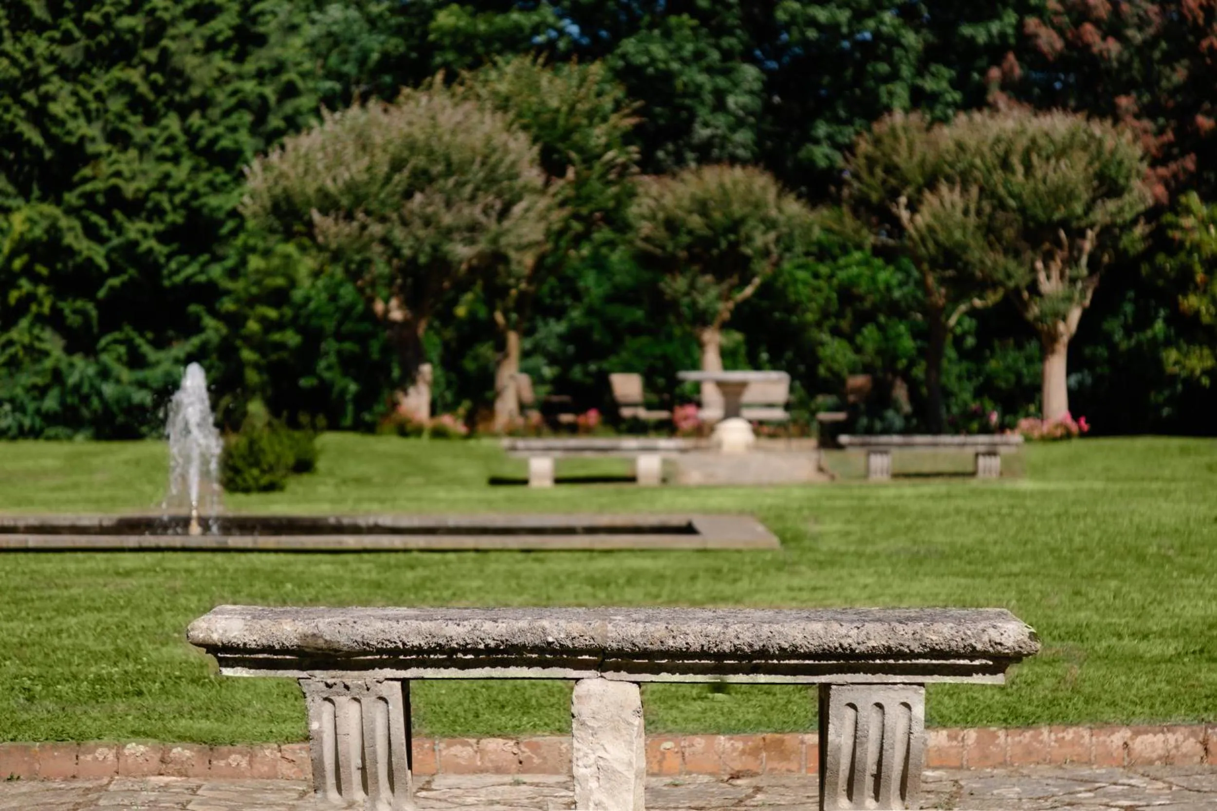 Garden in Château du Clair de Lune - Boutique Luxury Hotel