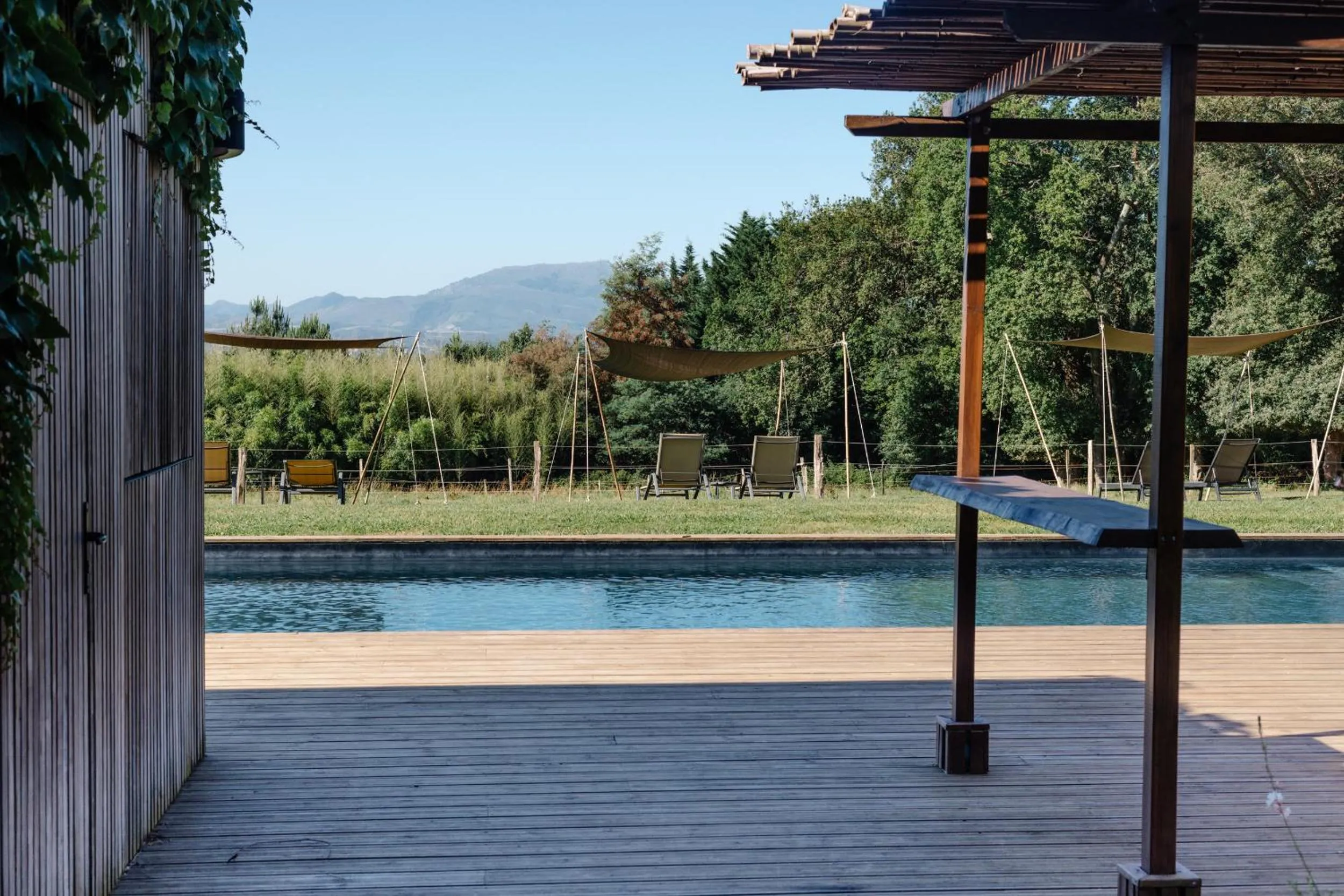 Swimming pool in Château du Clair de Lune - Boutique Luxury Hotel