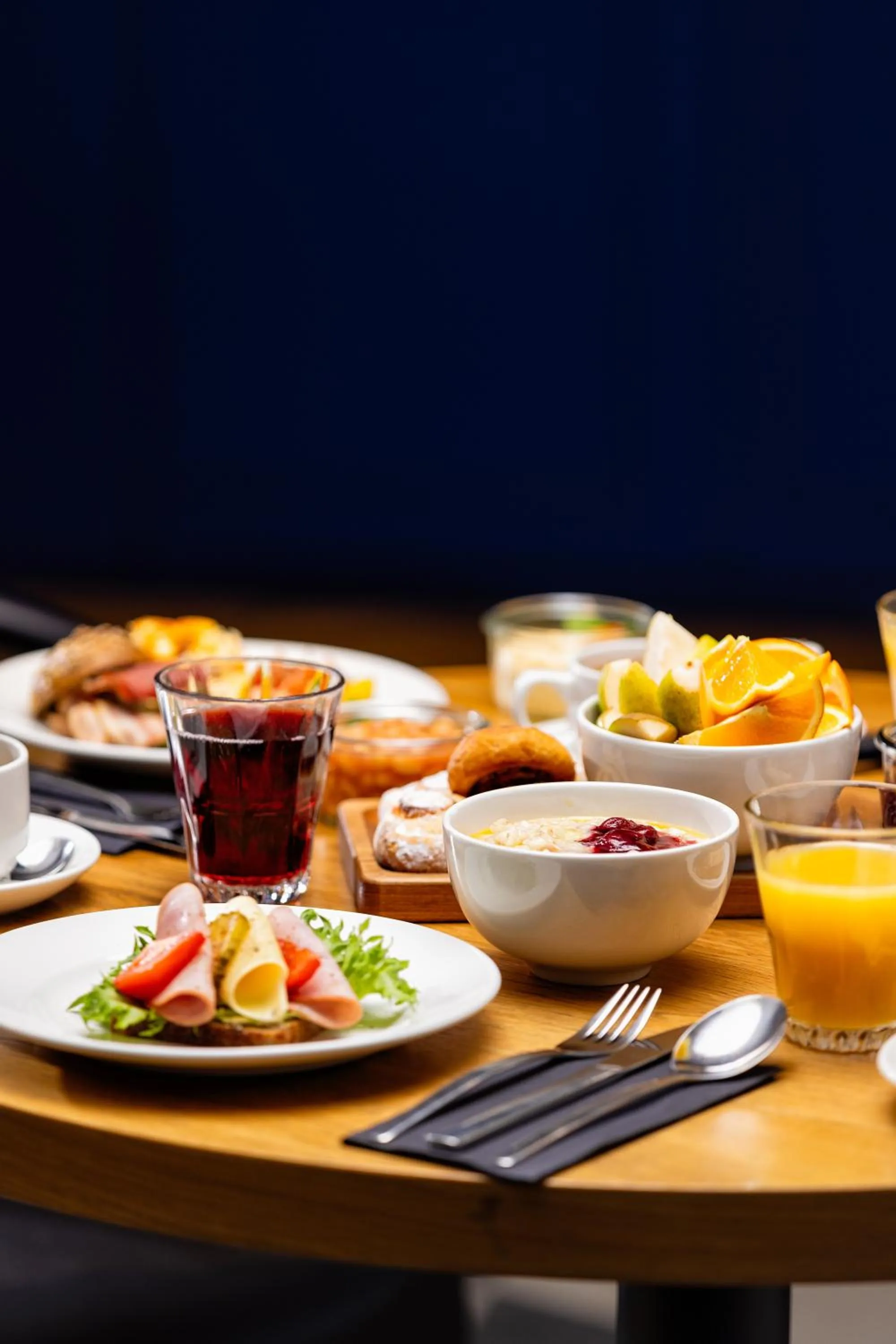 Breakfast in Metropol Hotel