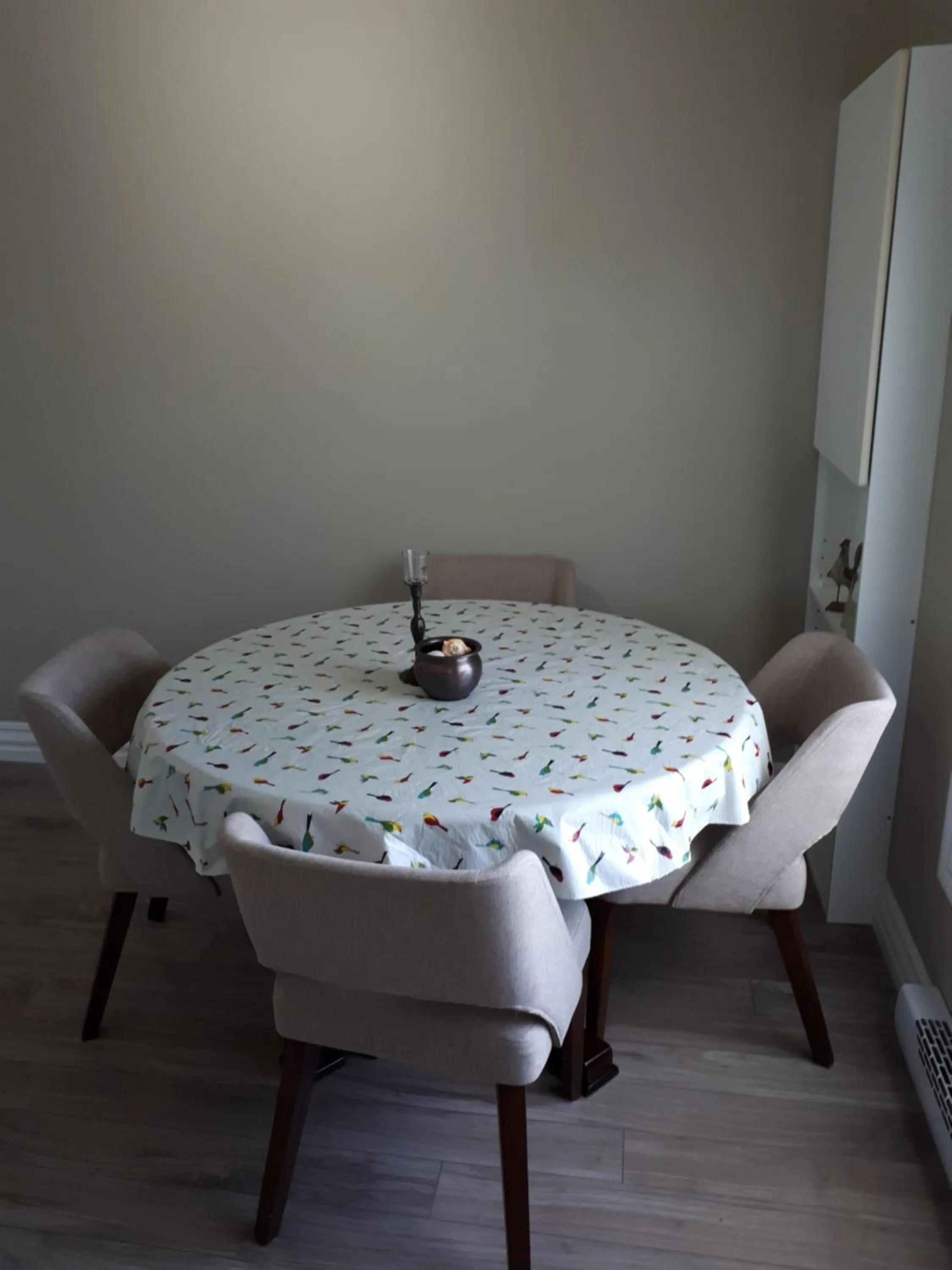 Dining area in Les Appartements de La Bergeronnette