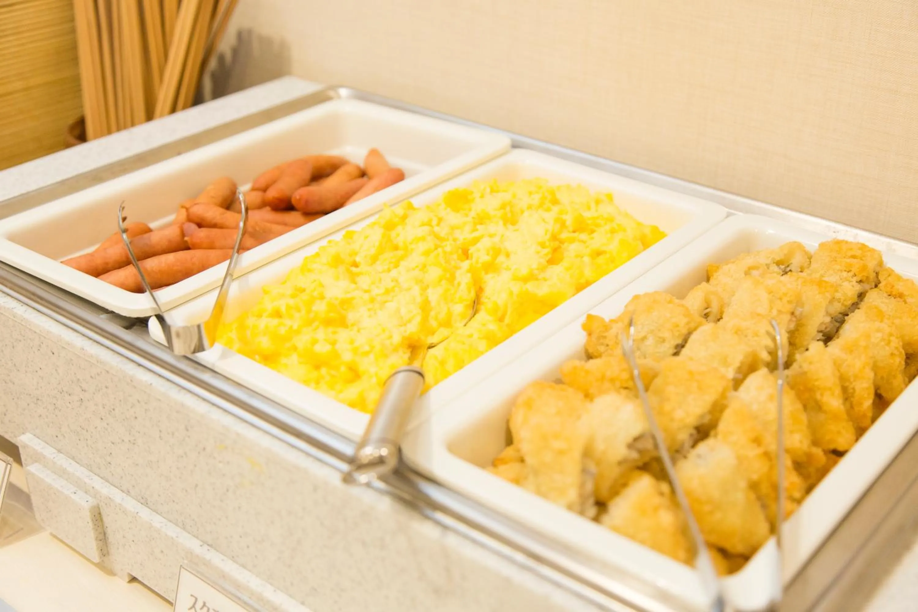 Buffet breakfast in Sanco Inn Iseshi-Ekimae Shikinoyu