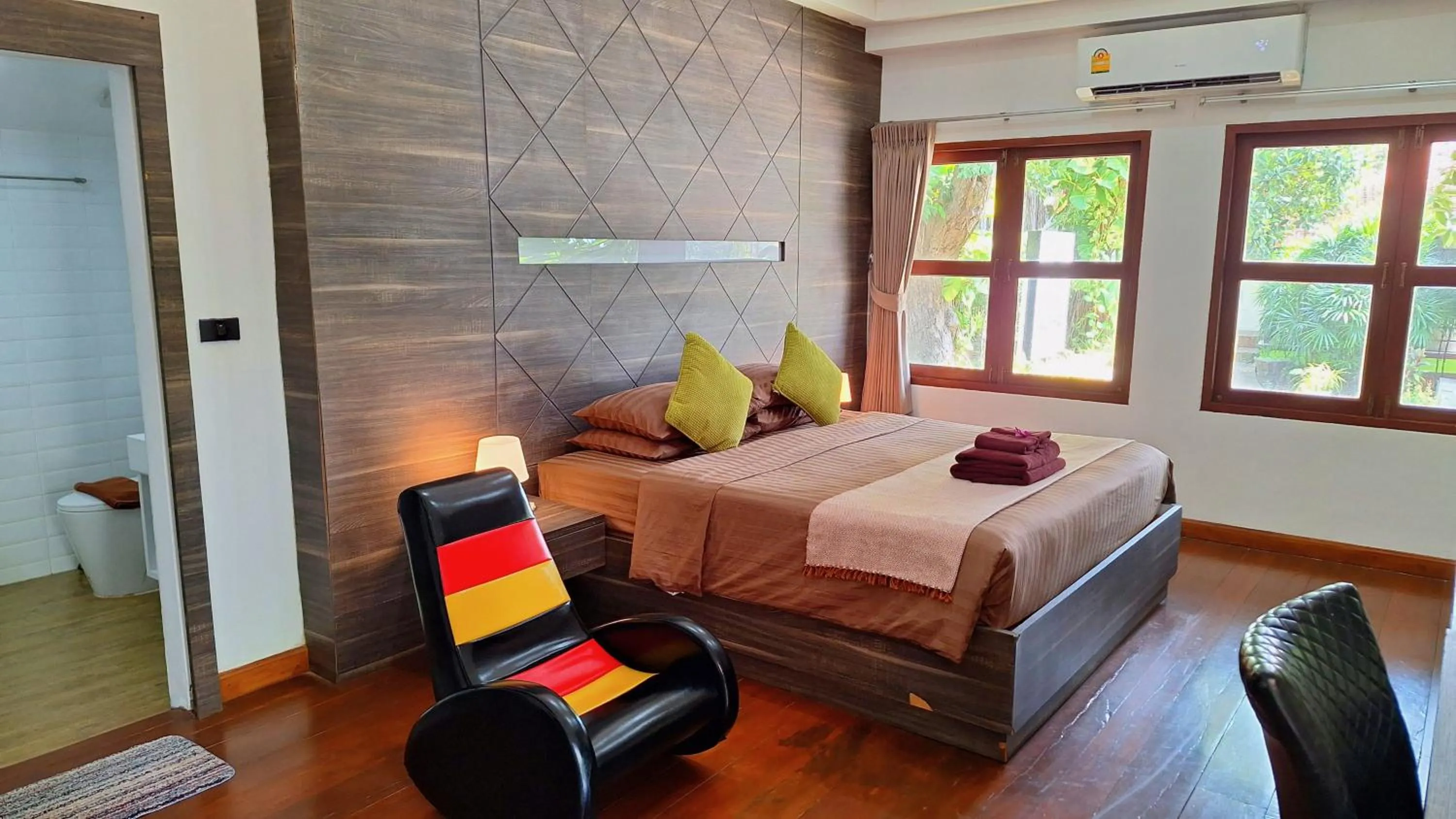 Bedroom, Bed in Alpha Gay Resort & Spa - Men Only
