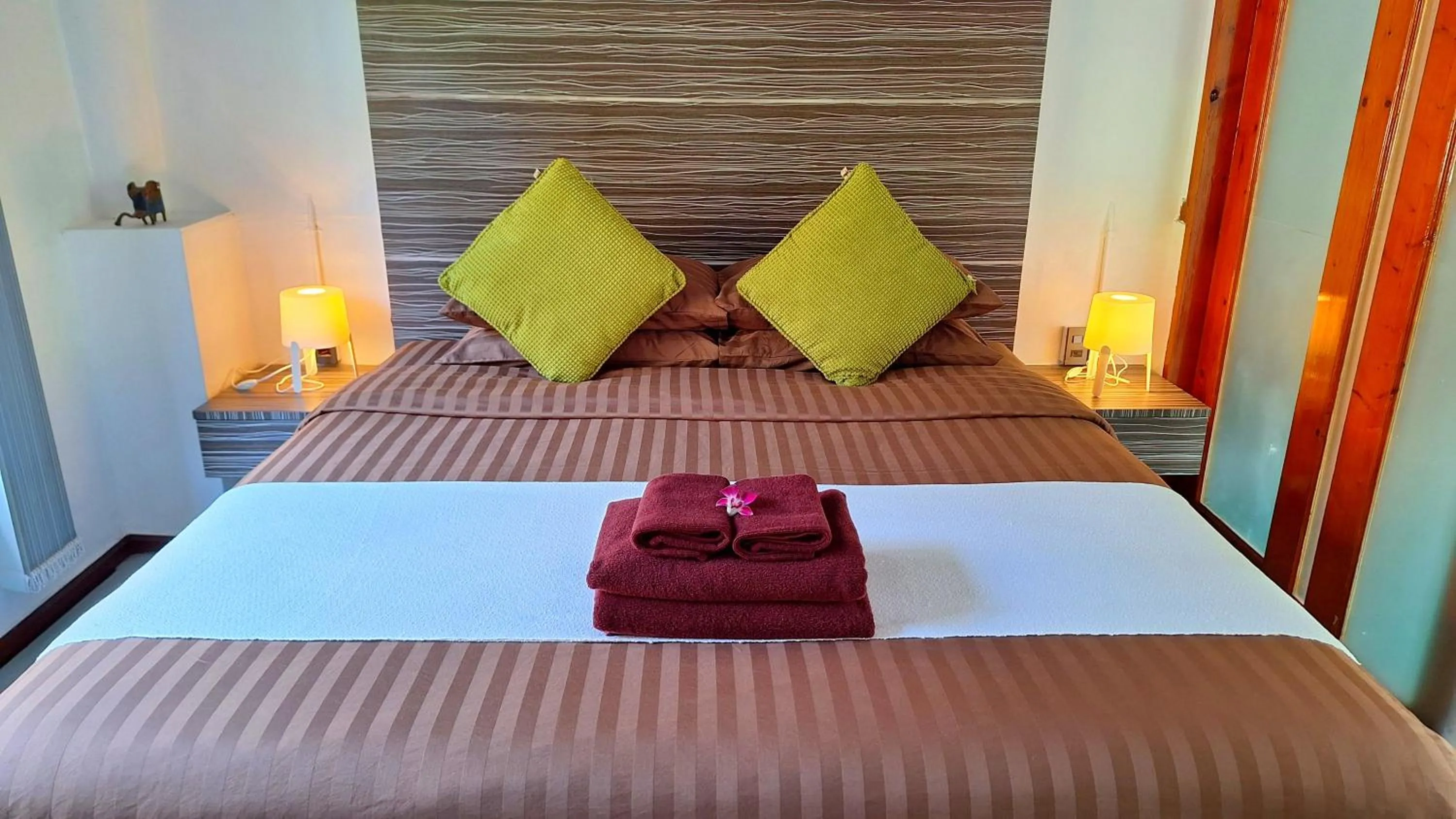 Bedroom, Bed in Alpha Gay Resort & Spa - Men Only