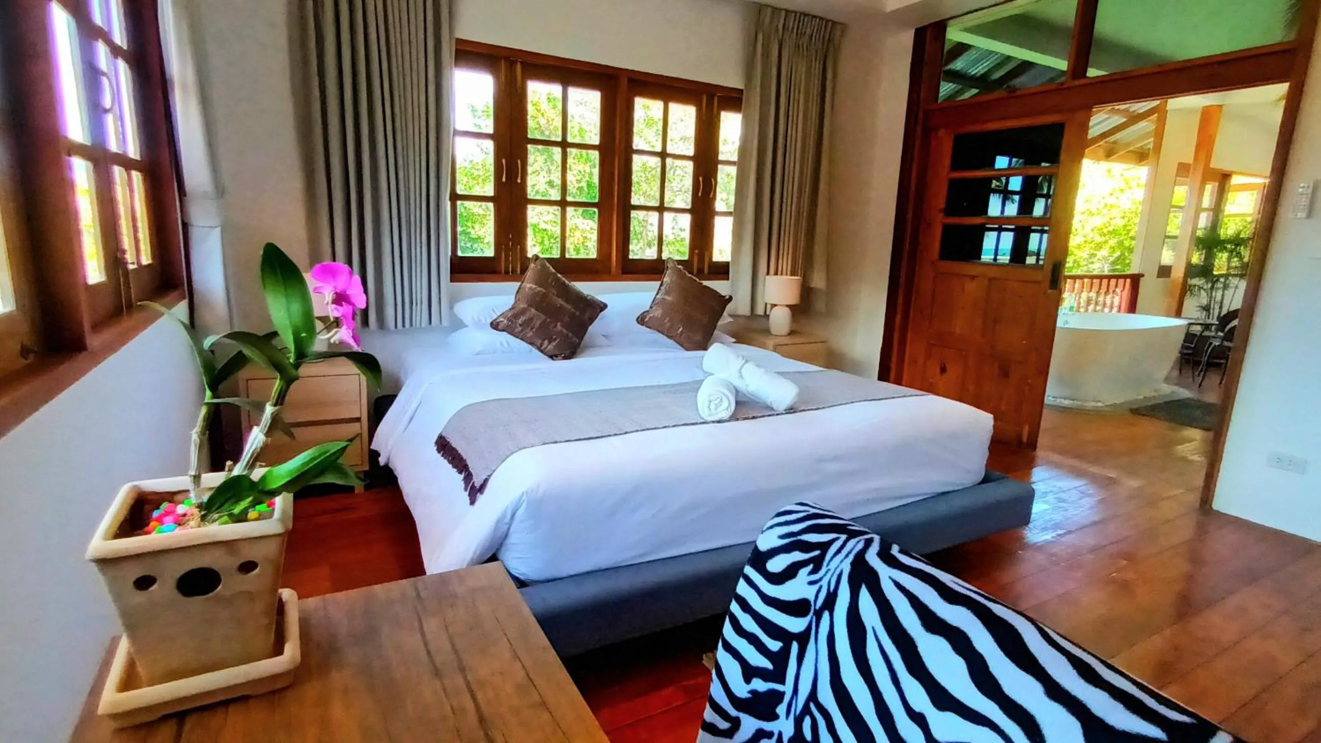 Bedroom, Bed in Alpha Gay Resort & Spa - Men Only