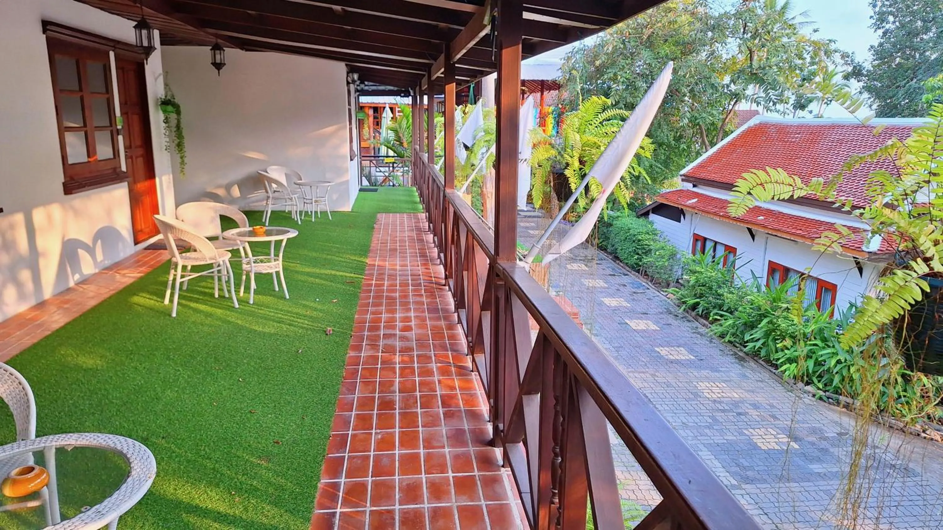 Balcony/Terrace in Alpha Gay Resort & Spa - Men Only