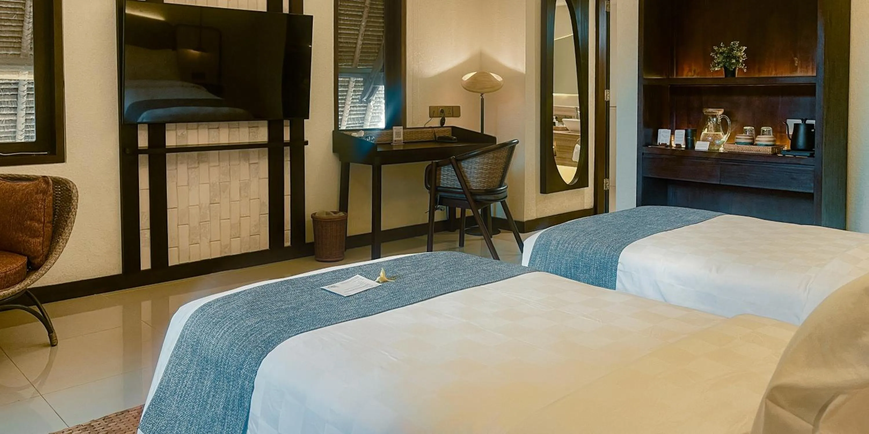 Bed in Aruni Bali Jimbaran Boutique Villa