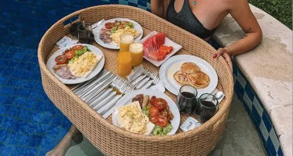 Breakfast in Aruni Bali Jimbaran Boutique Villa