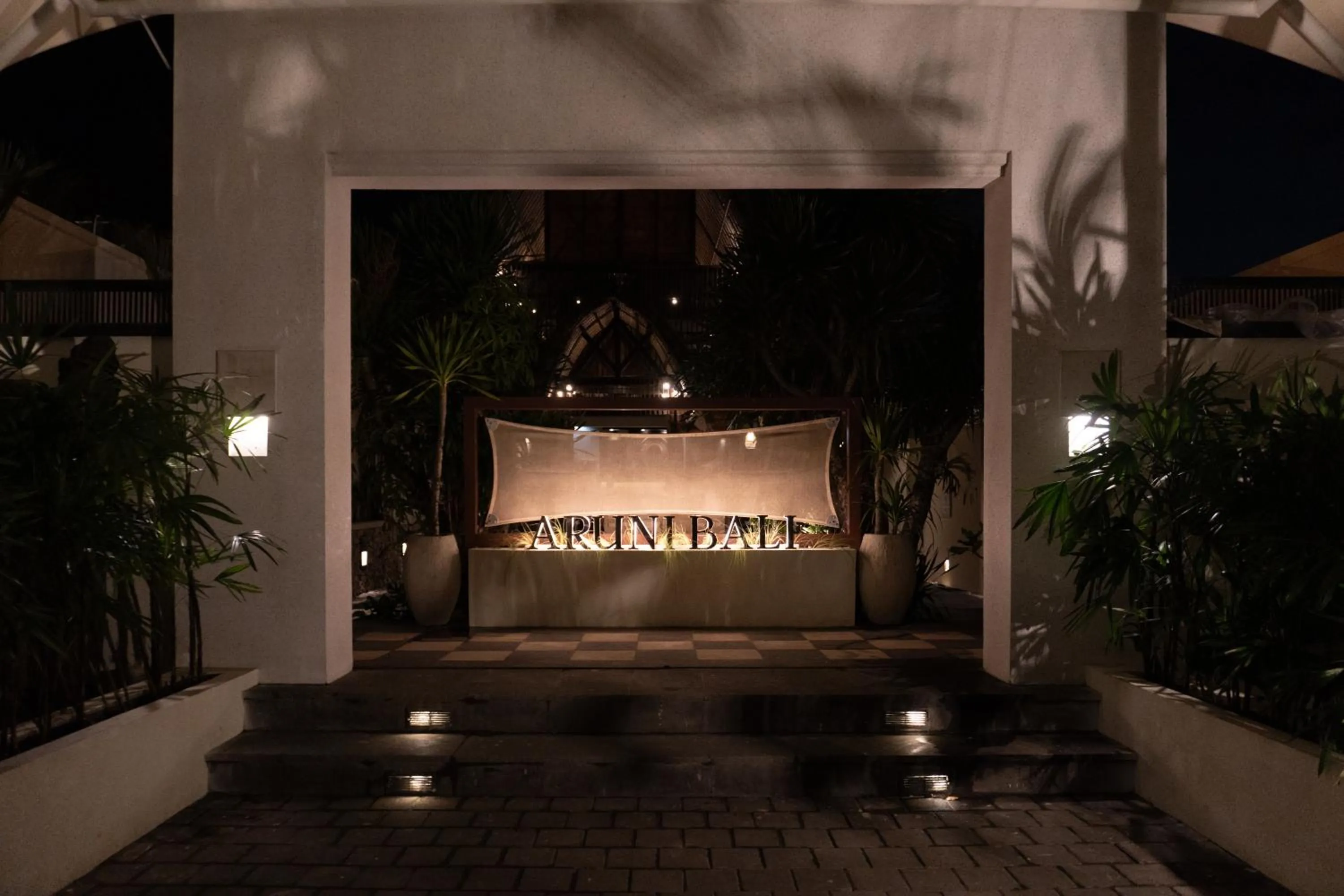 Facade/entrance in Aruni Bali Jimbaran Boutique Villa