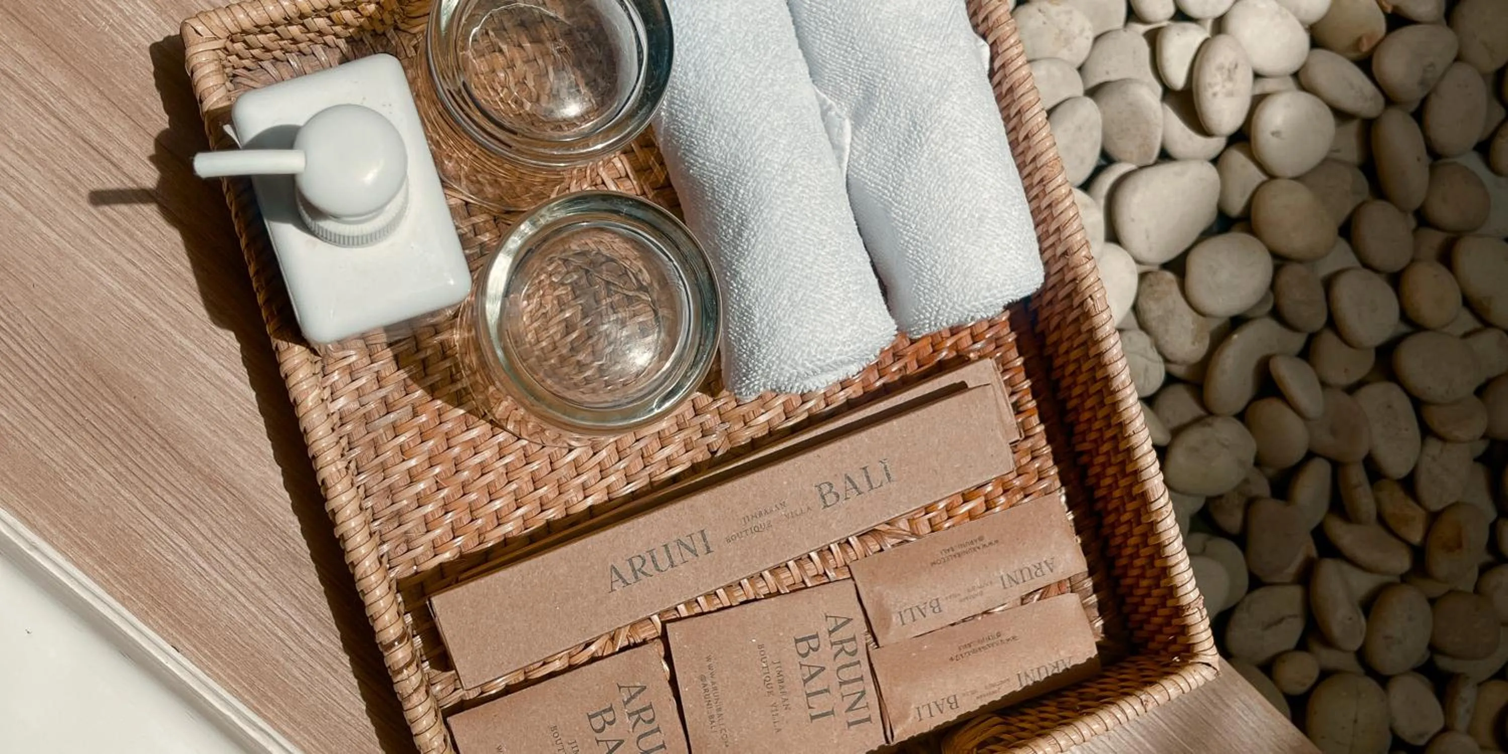 towels in Aruni Bali Jimbaran Boutique Villa