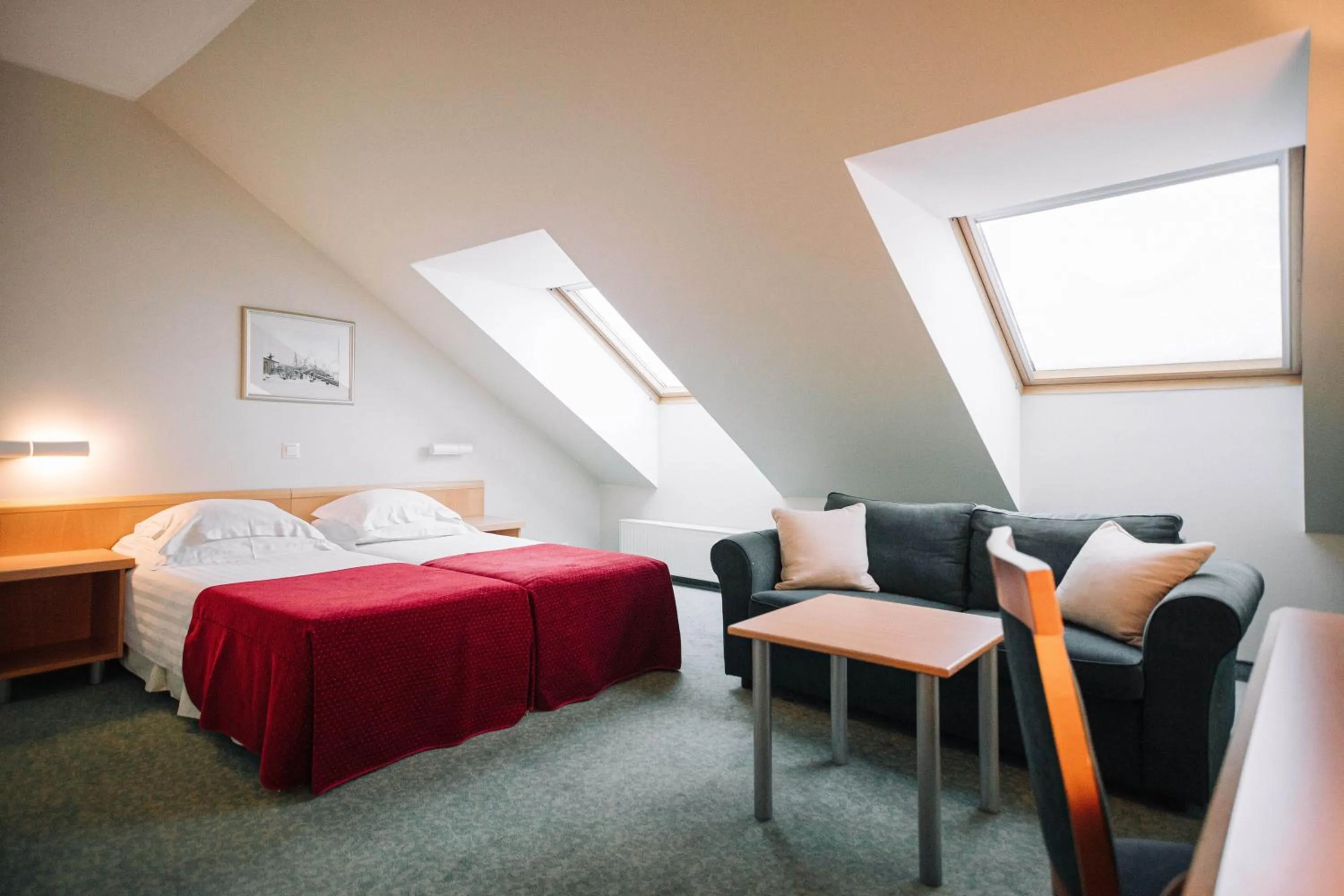 Bed in Rixwell Viru Square Hotel