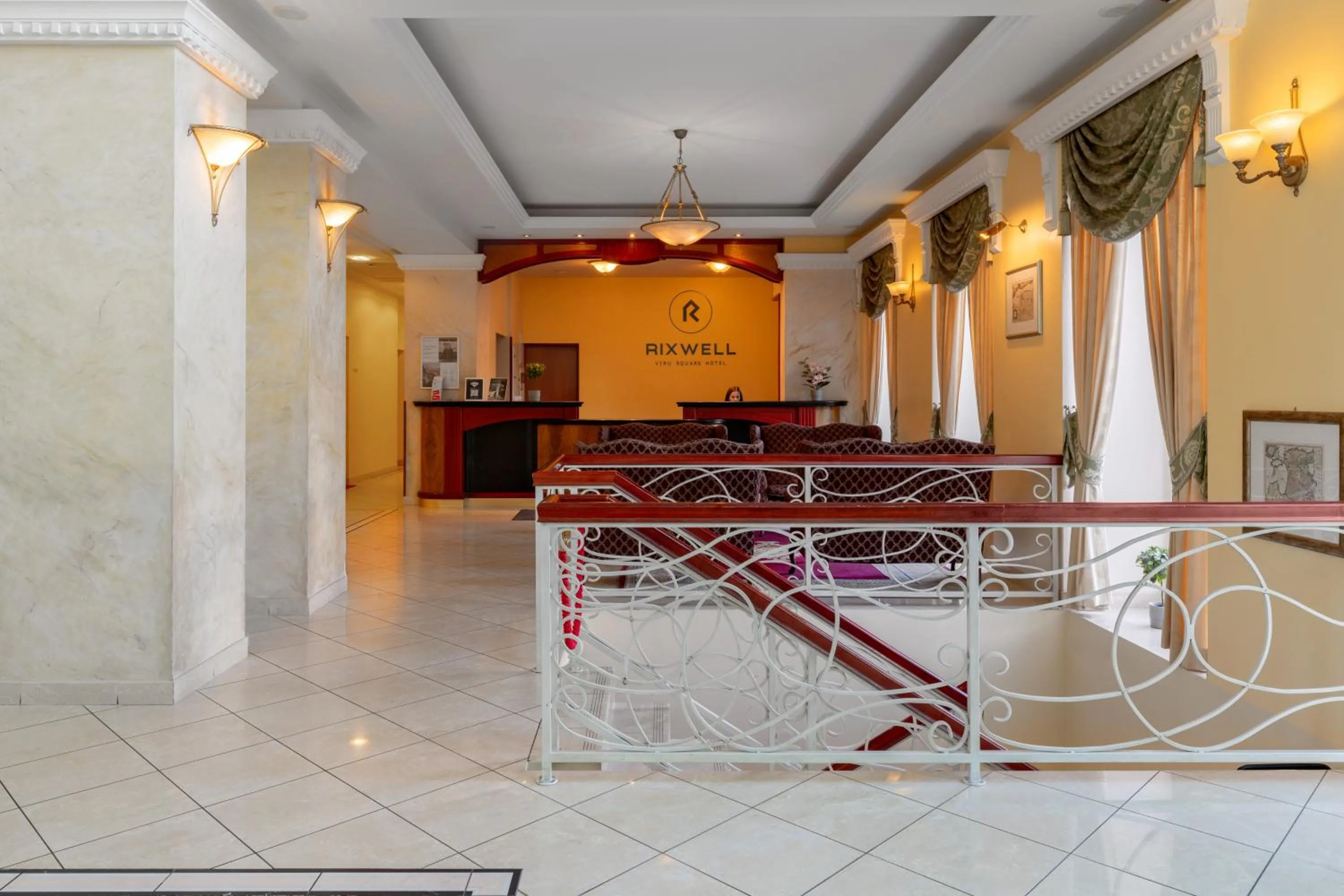 Lobby or reception in Rixwell Viru Square Hotel