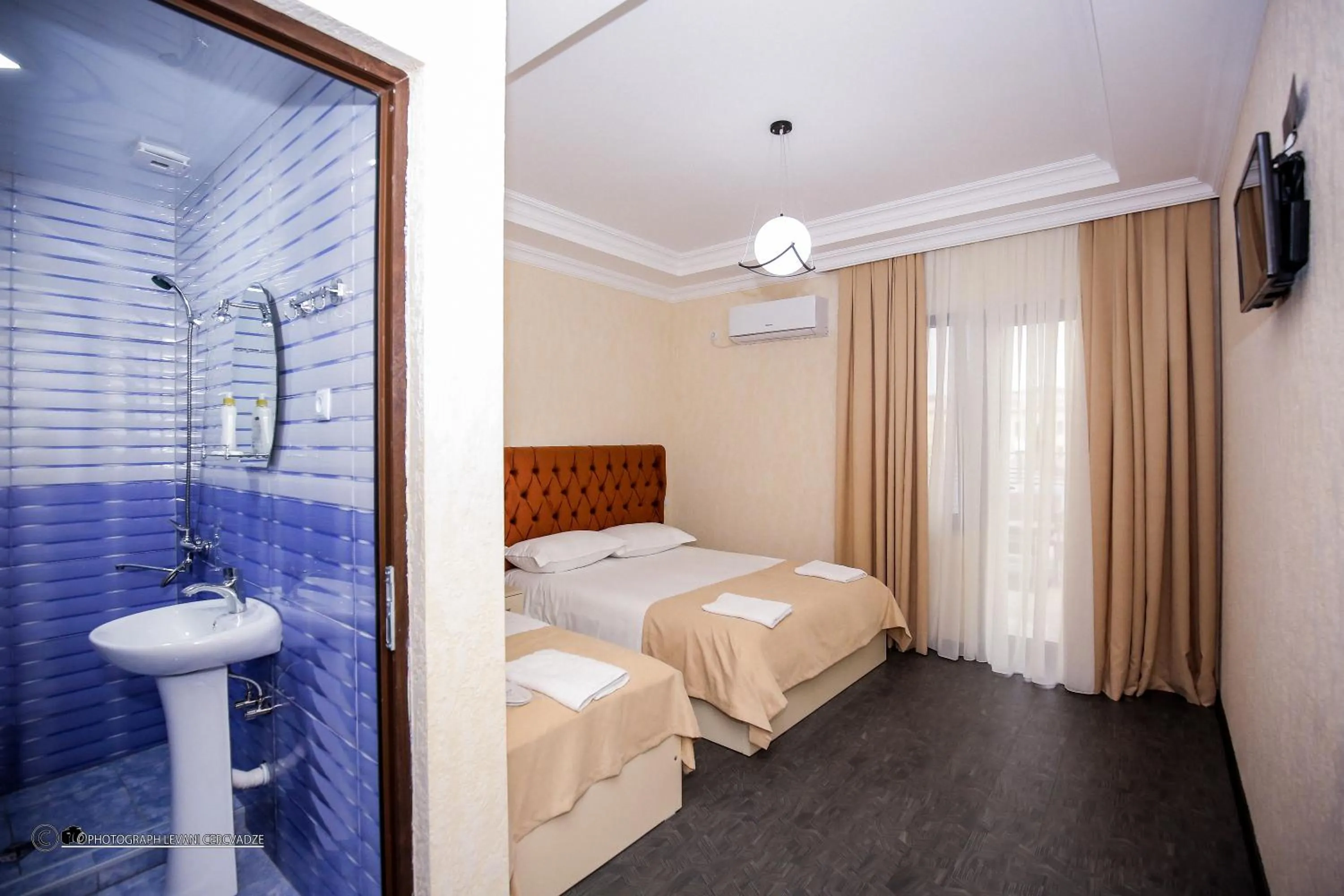 Bedroom, Bed in Hotel Balcony