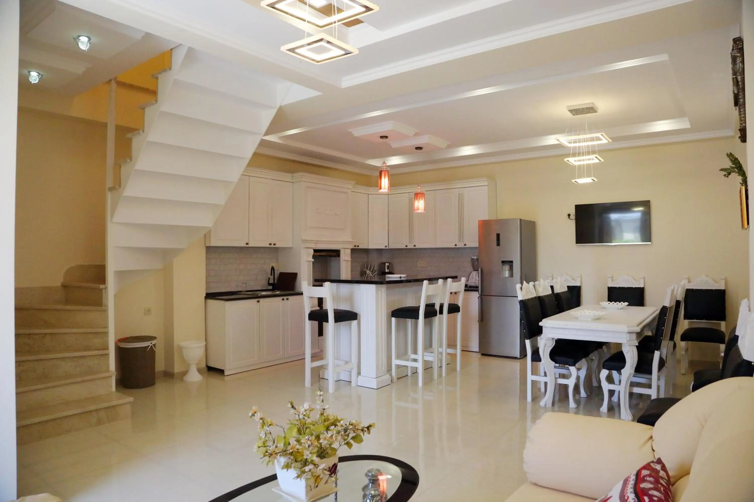 Kitchen or kitchenette in Hotel Balcony