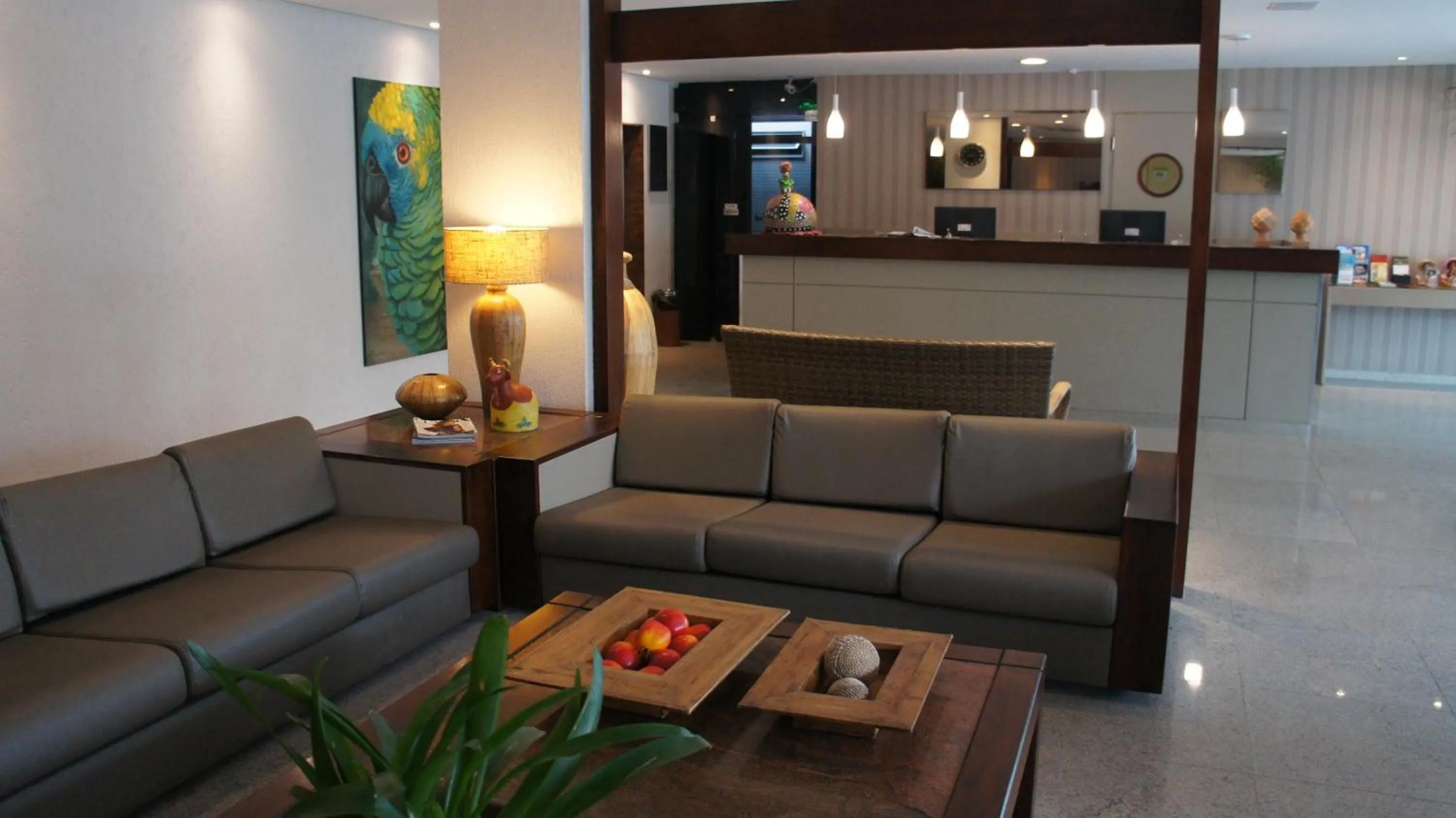 Lobby or reception in Hotel Barramares