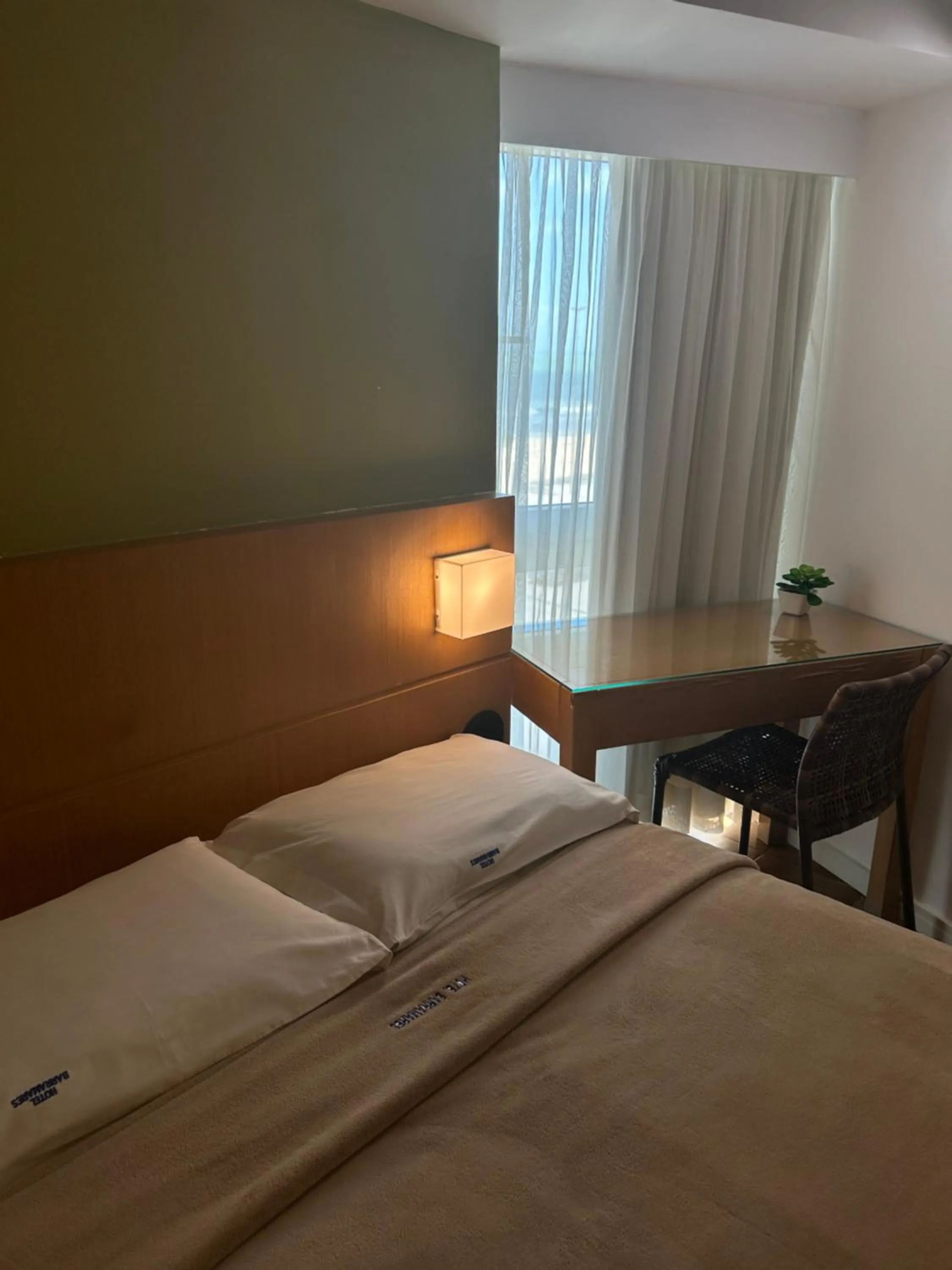 Bed in Hotel Barramares