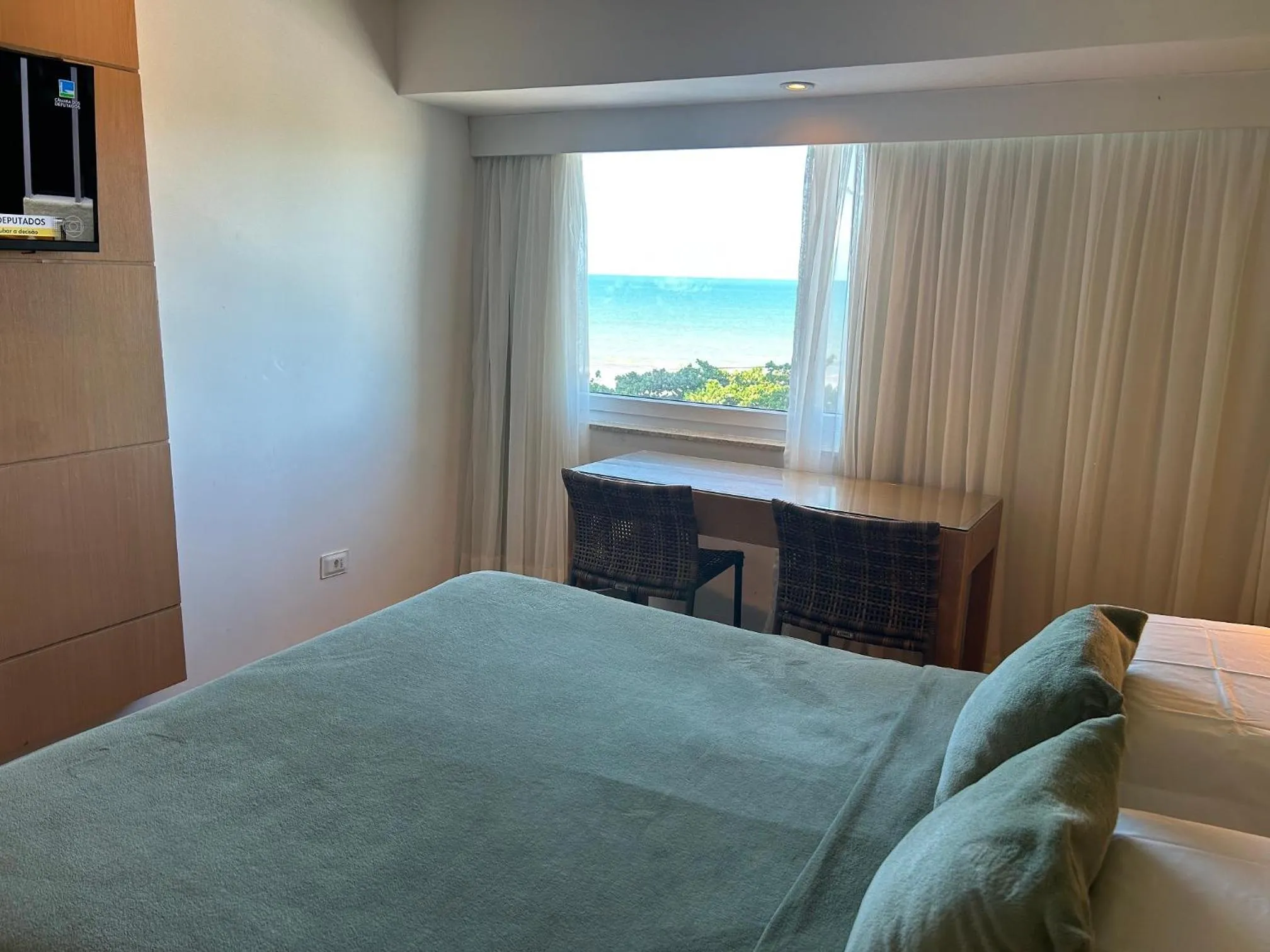 Bed in Hotel Barramares