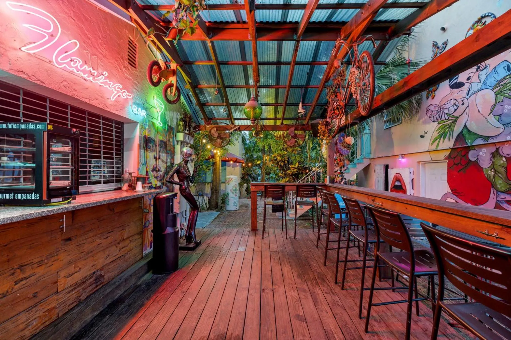 People in The New Yorker Hotel Miami