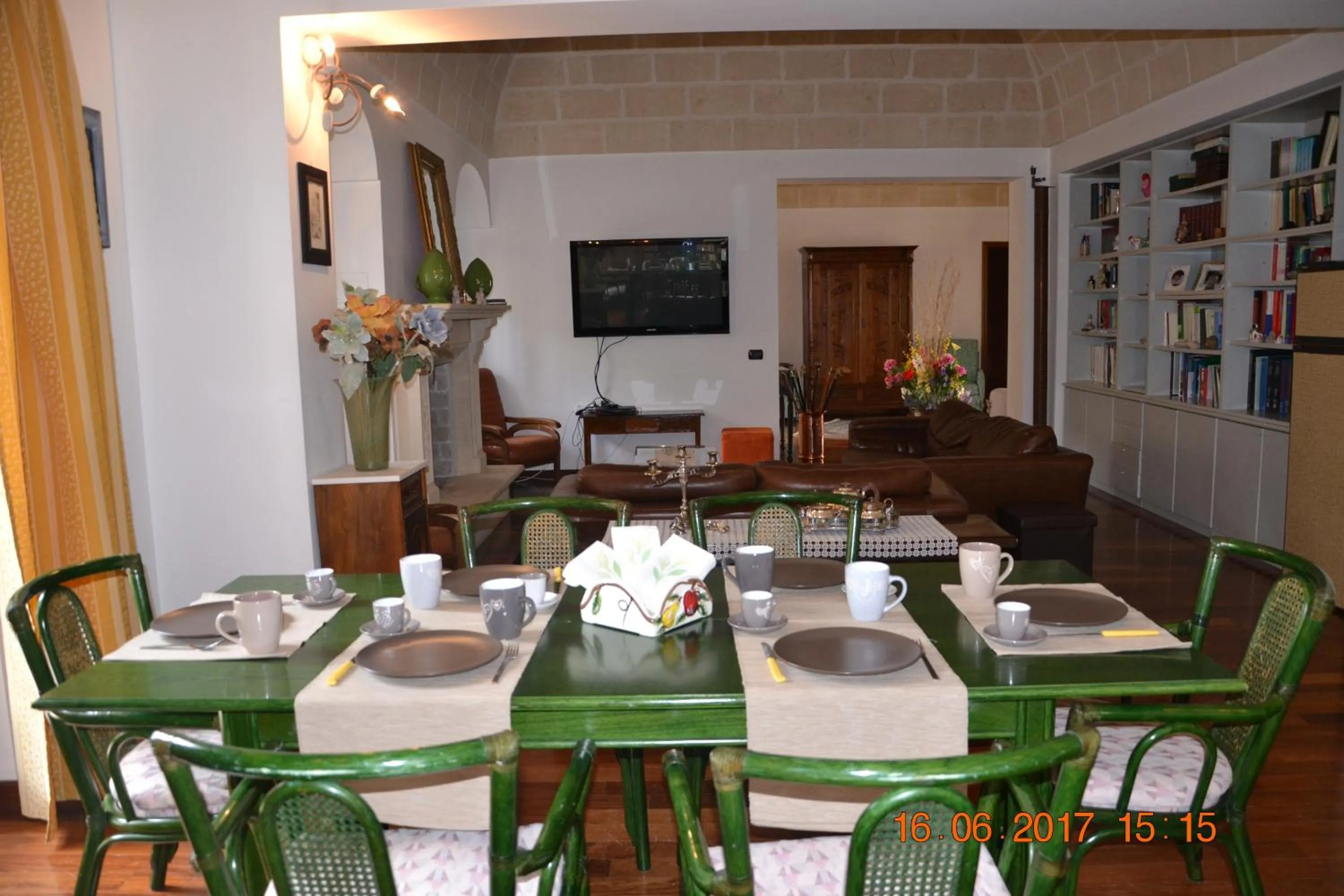 Italian breakfast in Masseria Fragnale