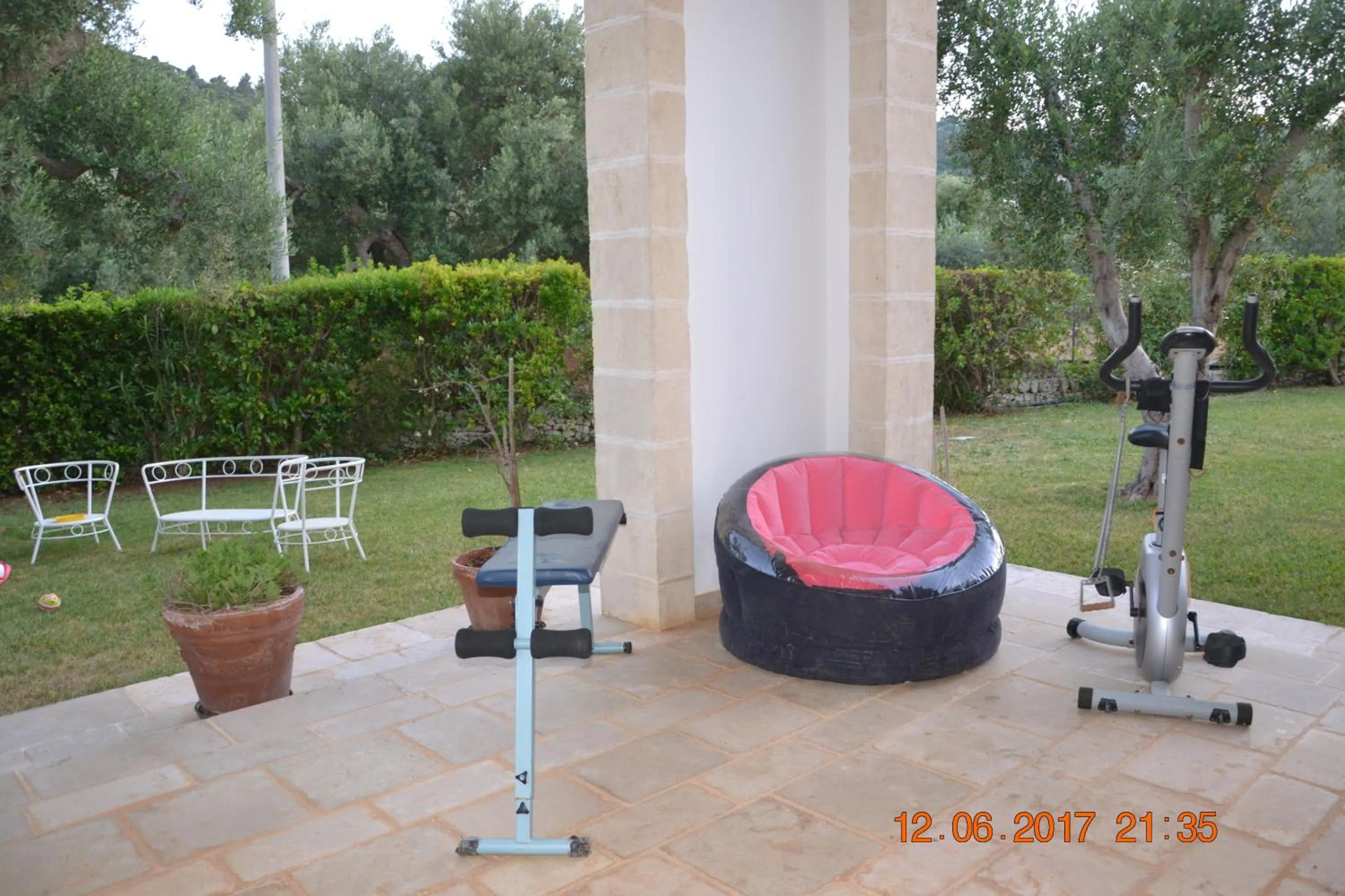 Fitness centre/facilities in Masseria Fragnale