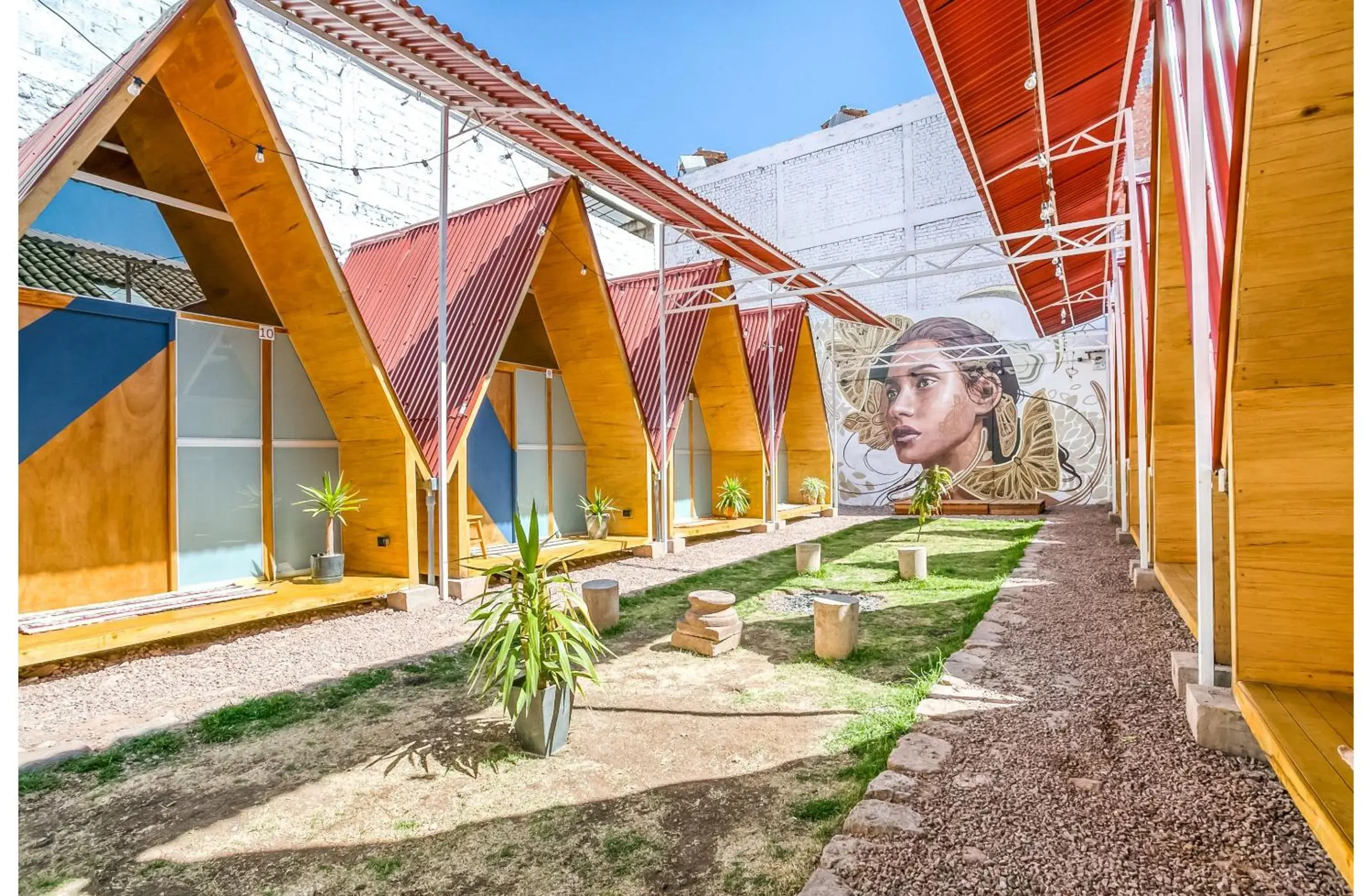 Teepee Tent in Selina Plaza De Armas Cusco Teepee Tent in Selina Plaza De Armas Cusco
