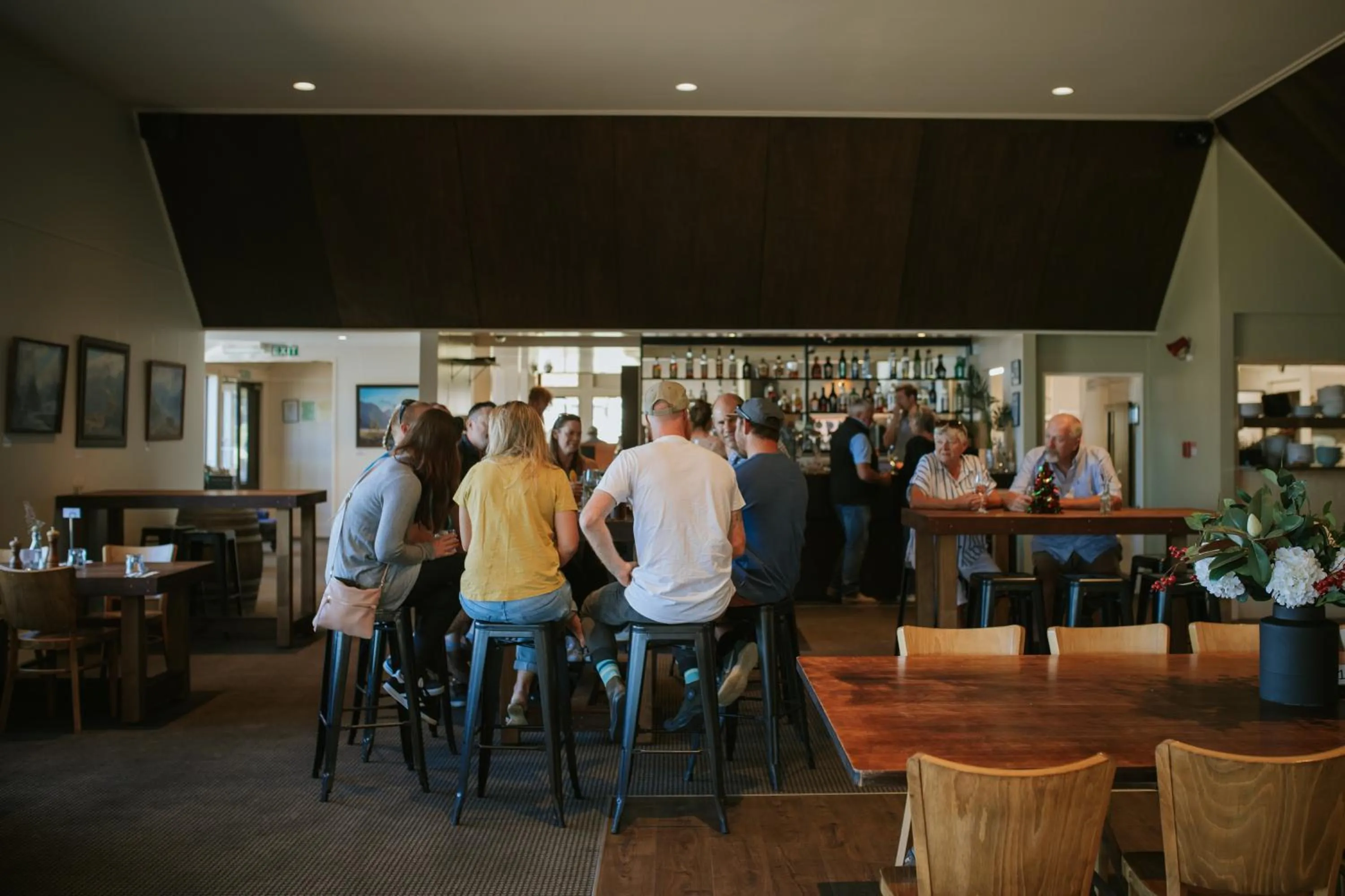 People in Hawea Hotel