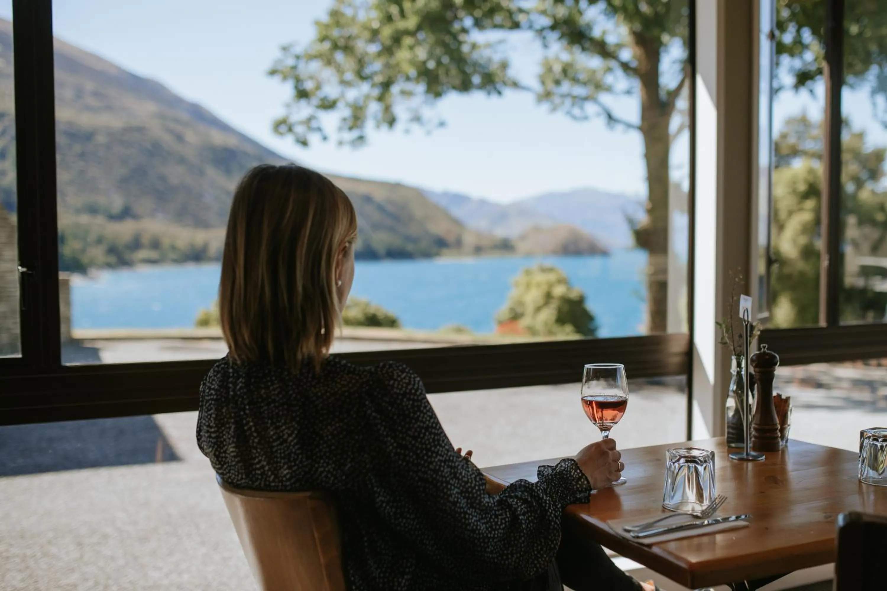 People in Hawea Hotel