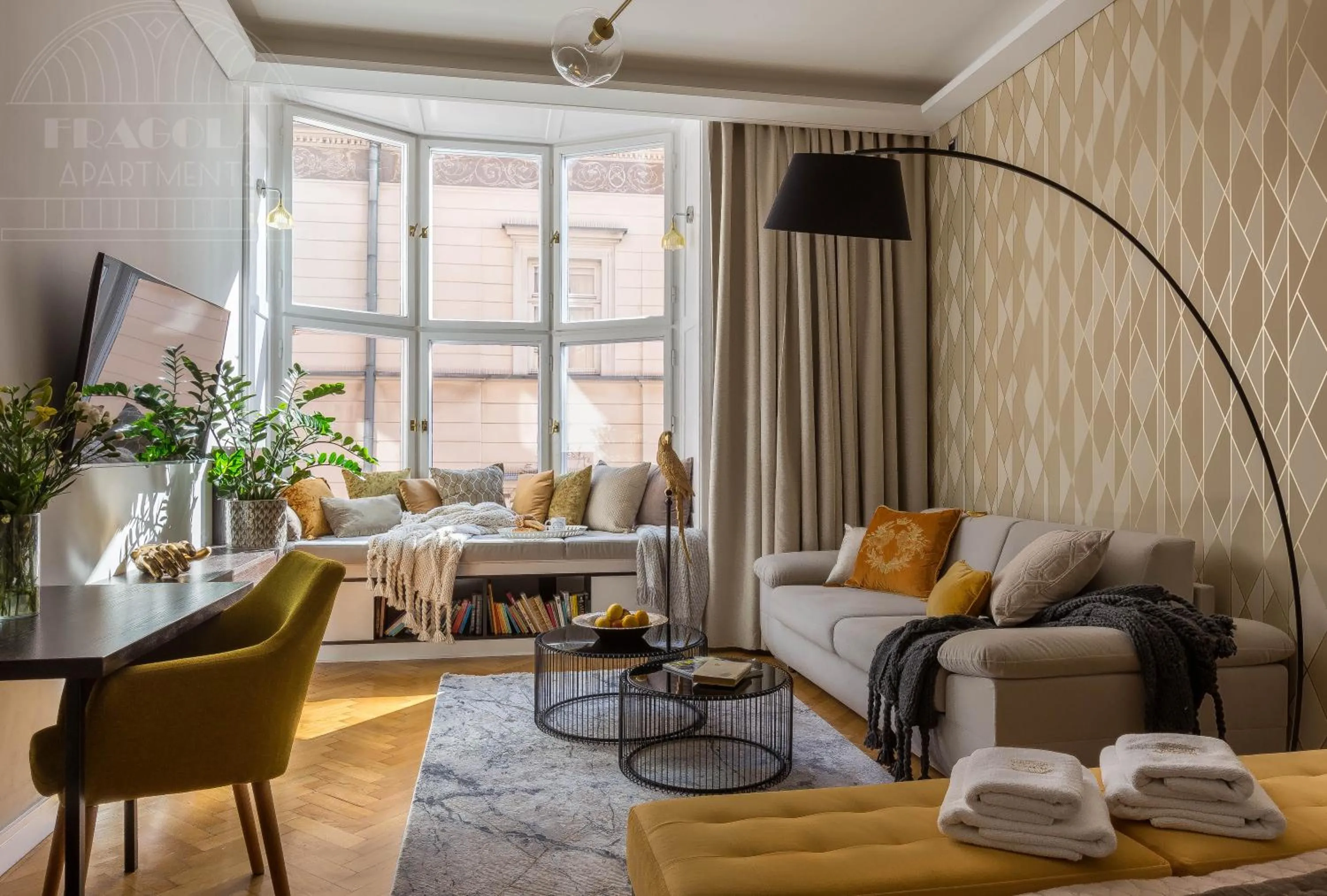 TV and multimedia in Feniks Fragola Apartments