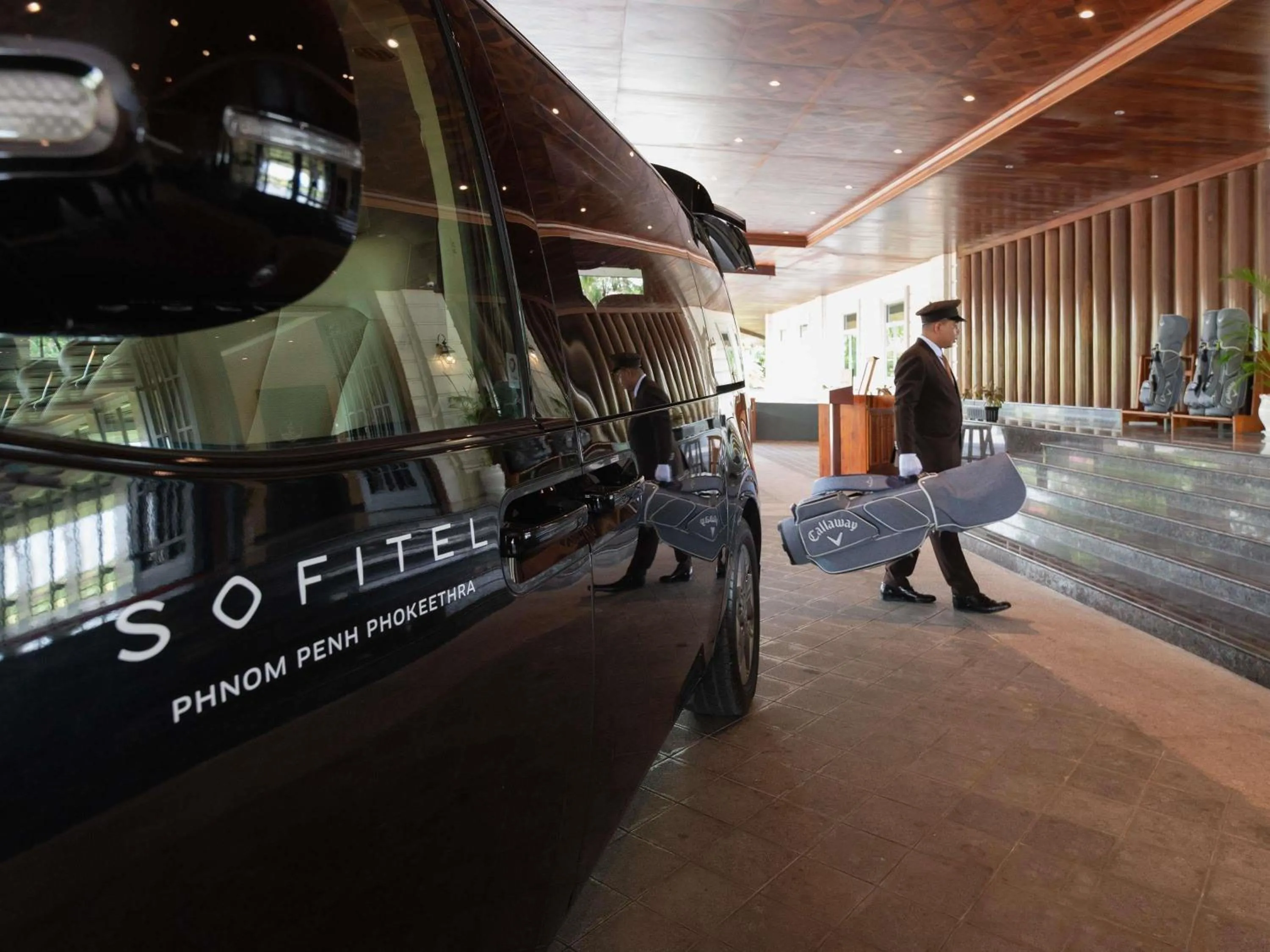 Golfcourse in Sofitel Phnom Penh Phokeethra