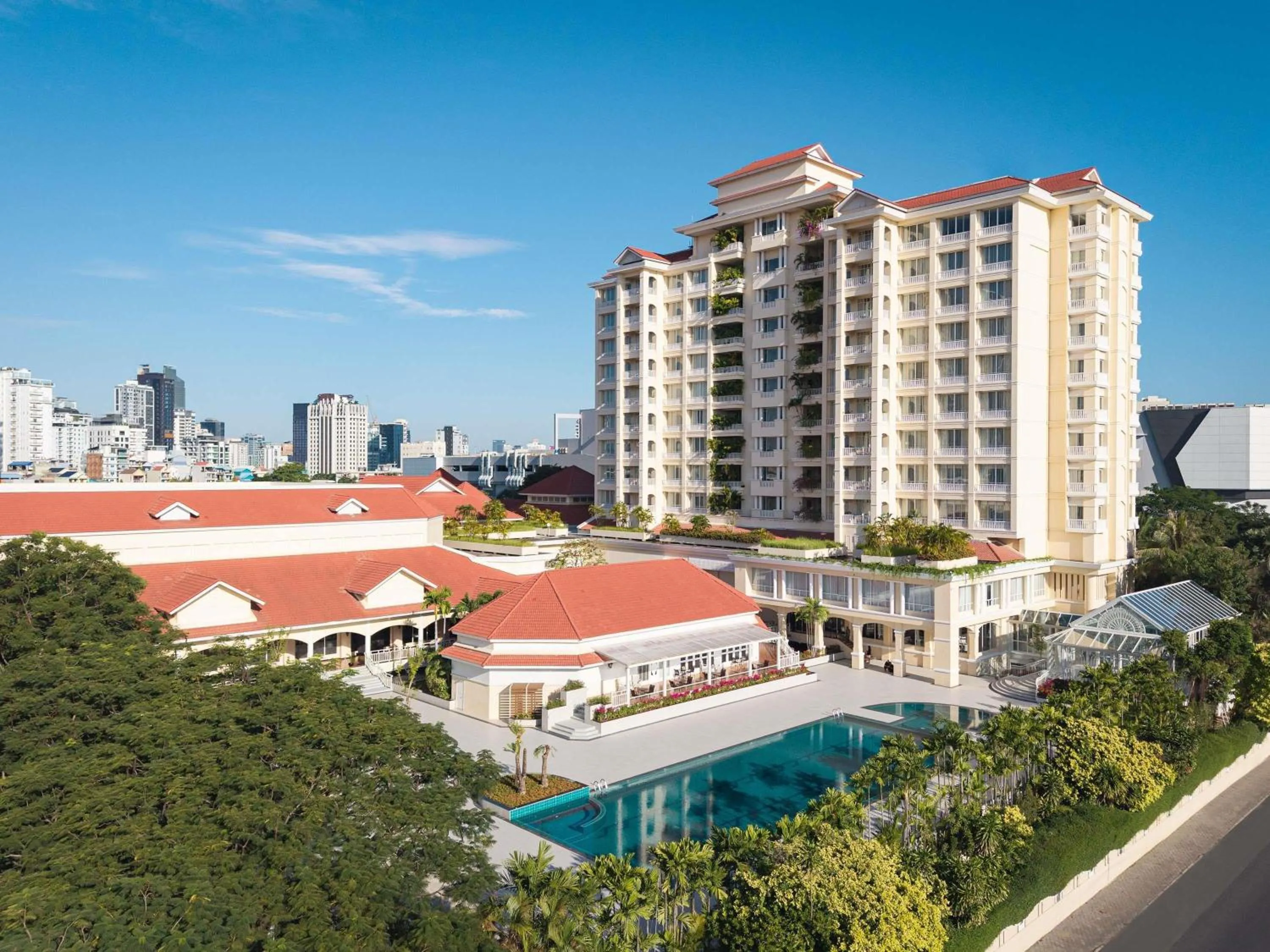 Property building in Sofitel Phnom Penh Phokeethra