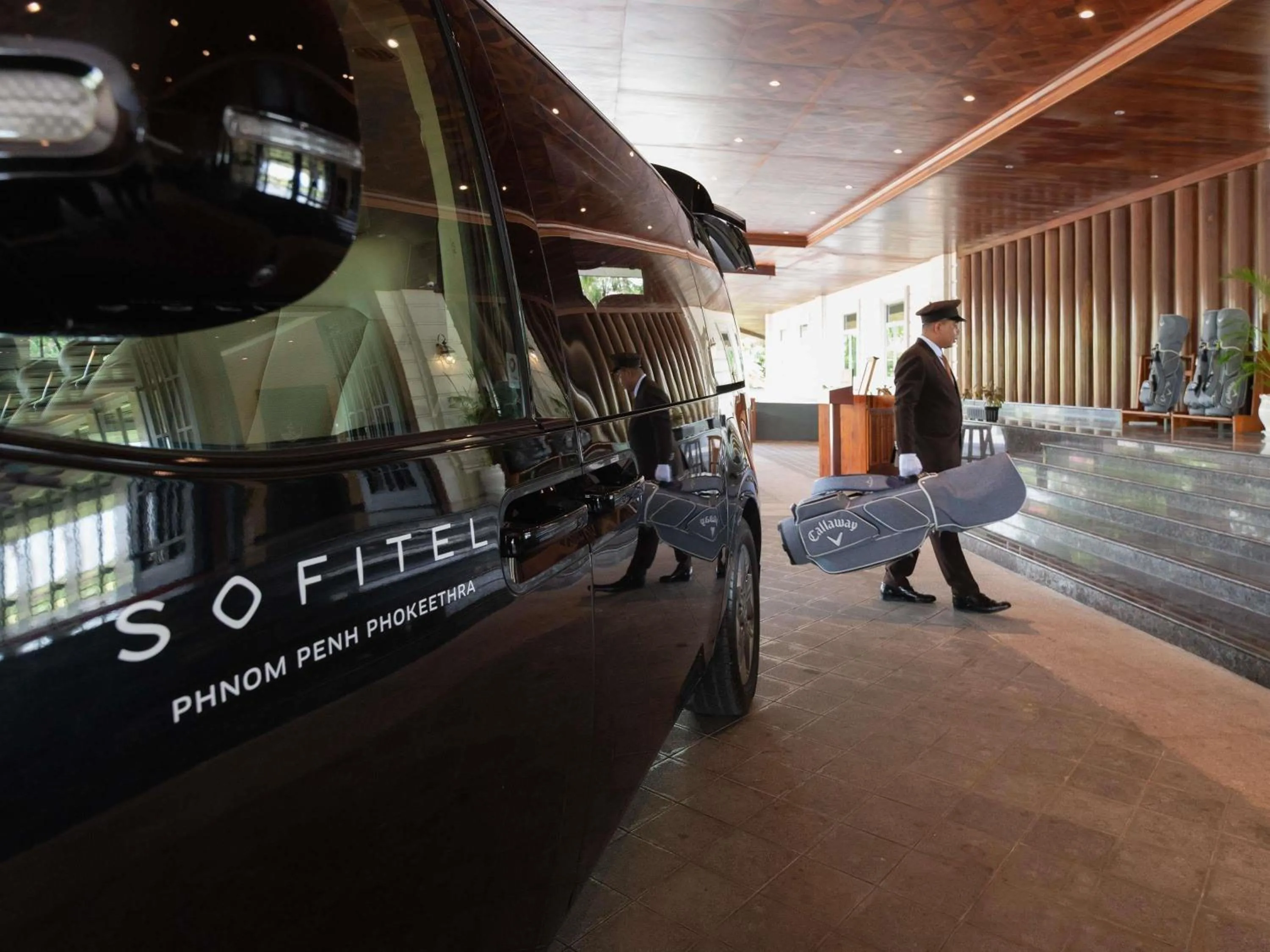 Golfcourse in Sofitel Phnom Penh Phokeethra