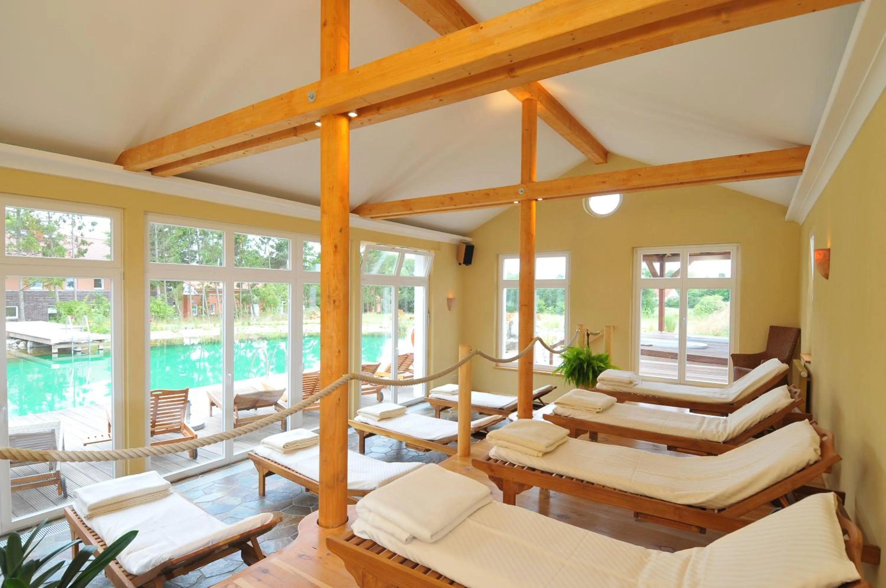 Sauna in Bio- und Gesundheitshotel Gutshaus Stellshagen