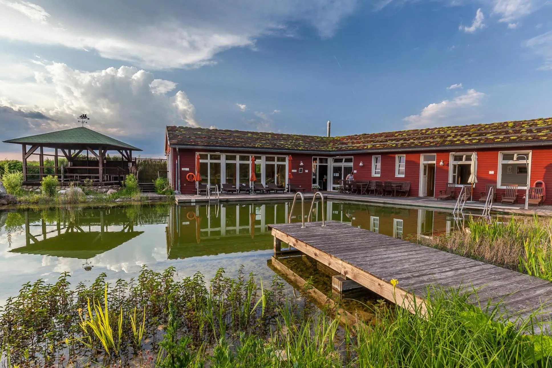 Sauna in Bio- und Gesundheitshotel Gutshaus Stellshagen