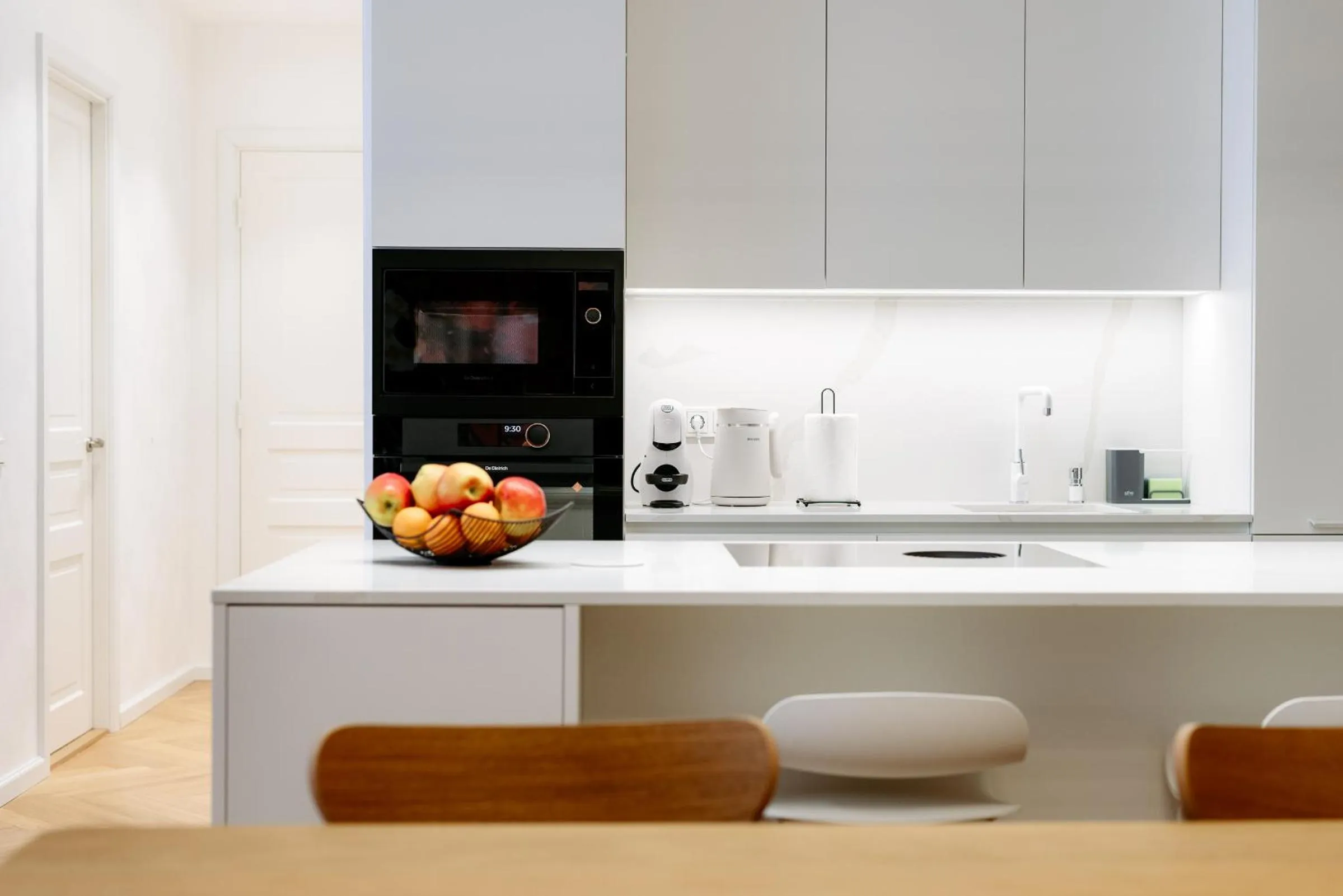 Kitchen or kitchenette in Hestia Hotel Barons Old Town