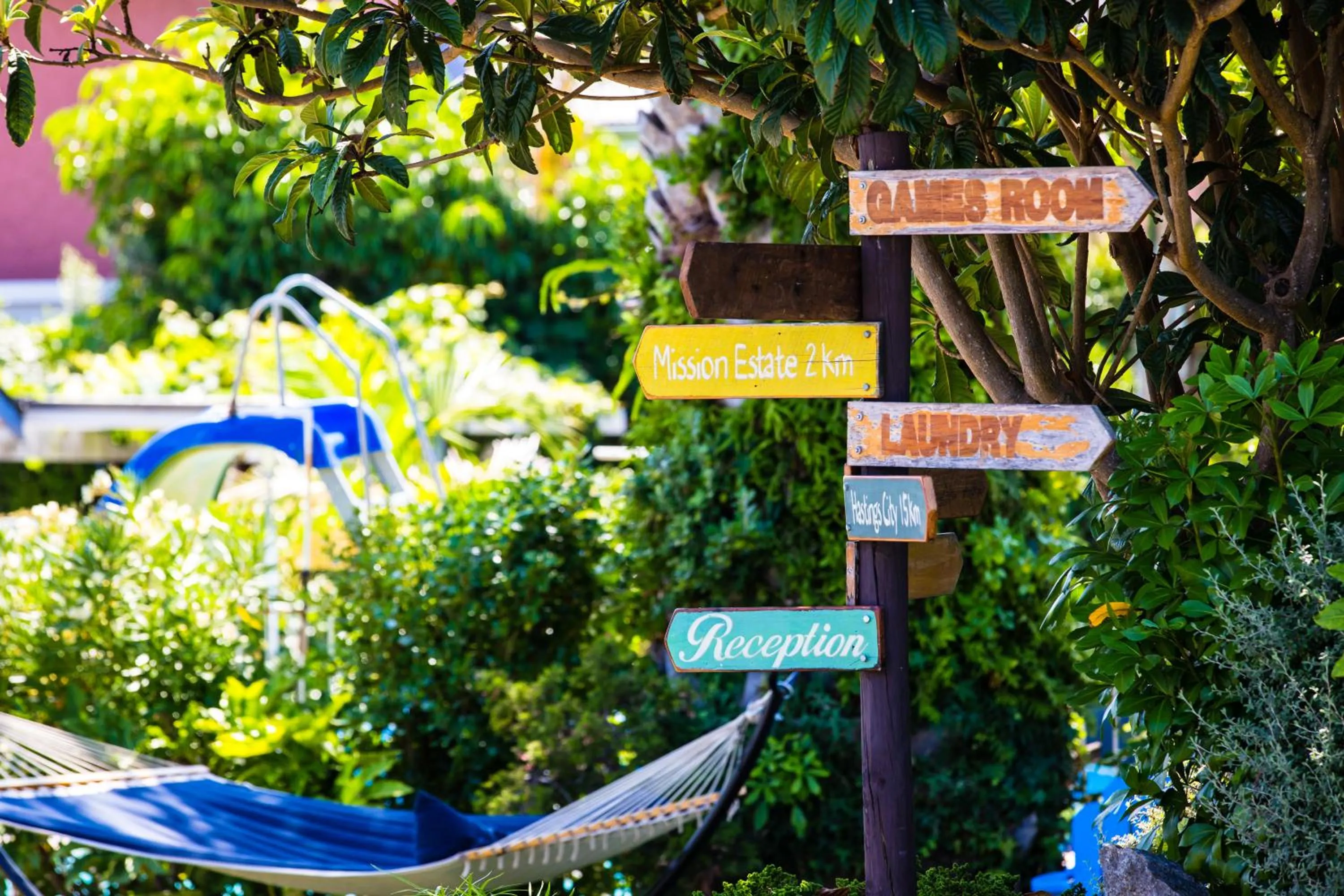Decorative detail in ASURE Colonial Lodge Motel