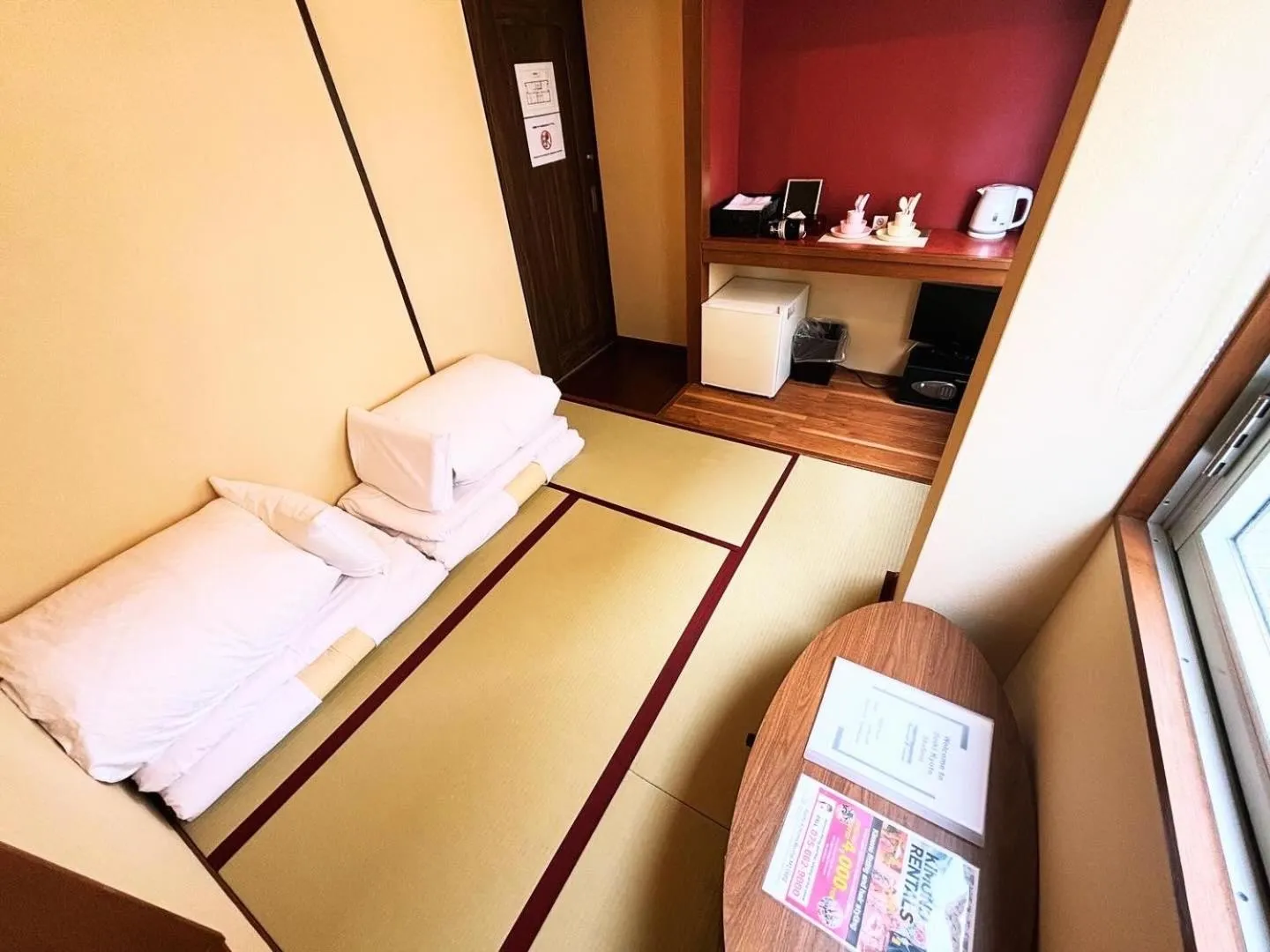 Bed in Seiki Kyoto Station