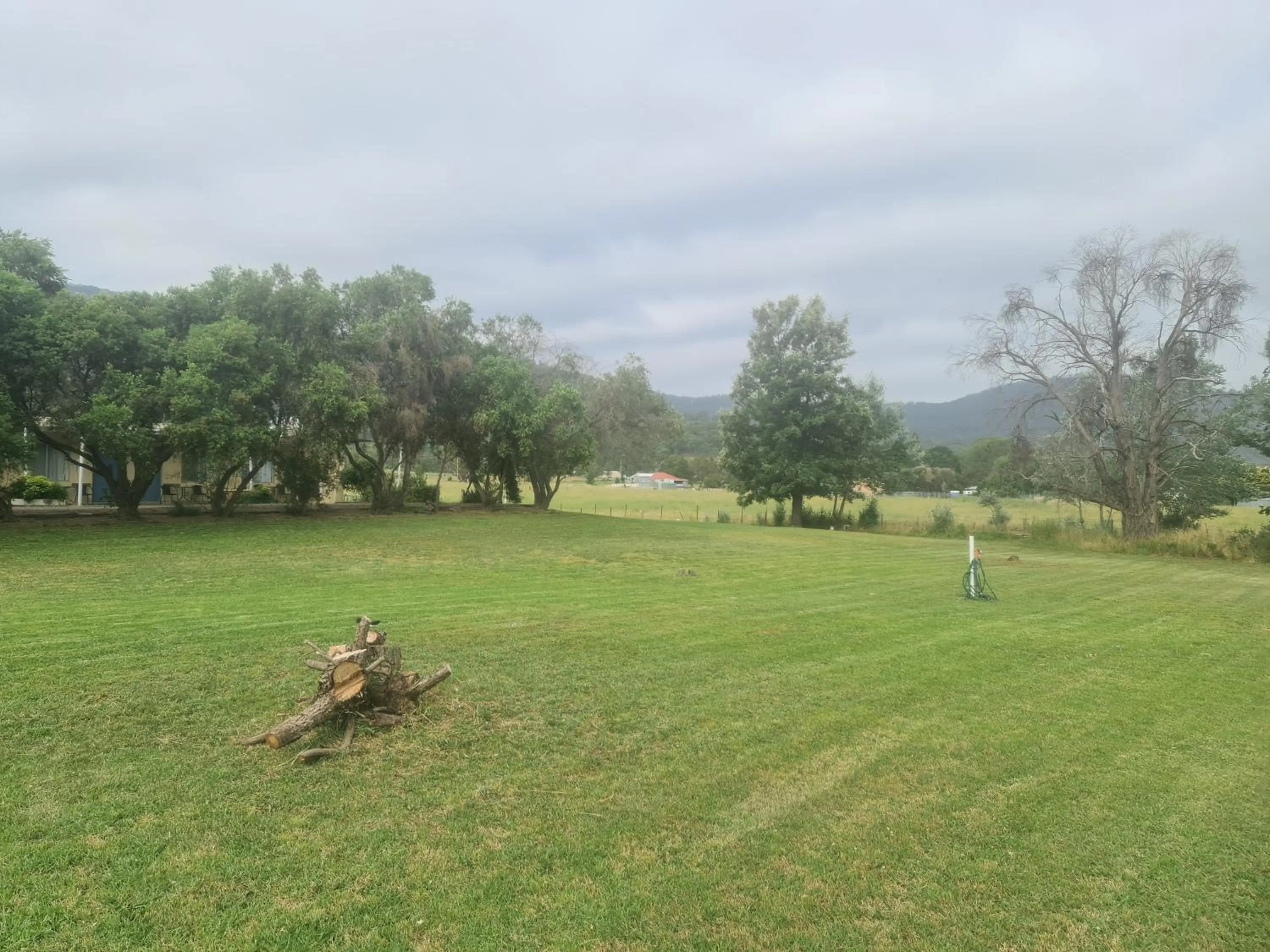 Garden view in Valley View Motel