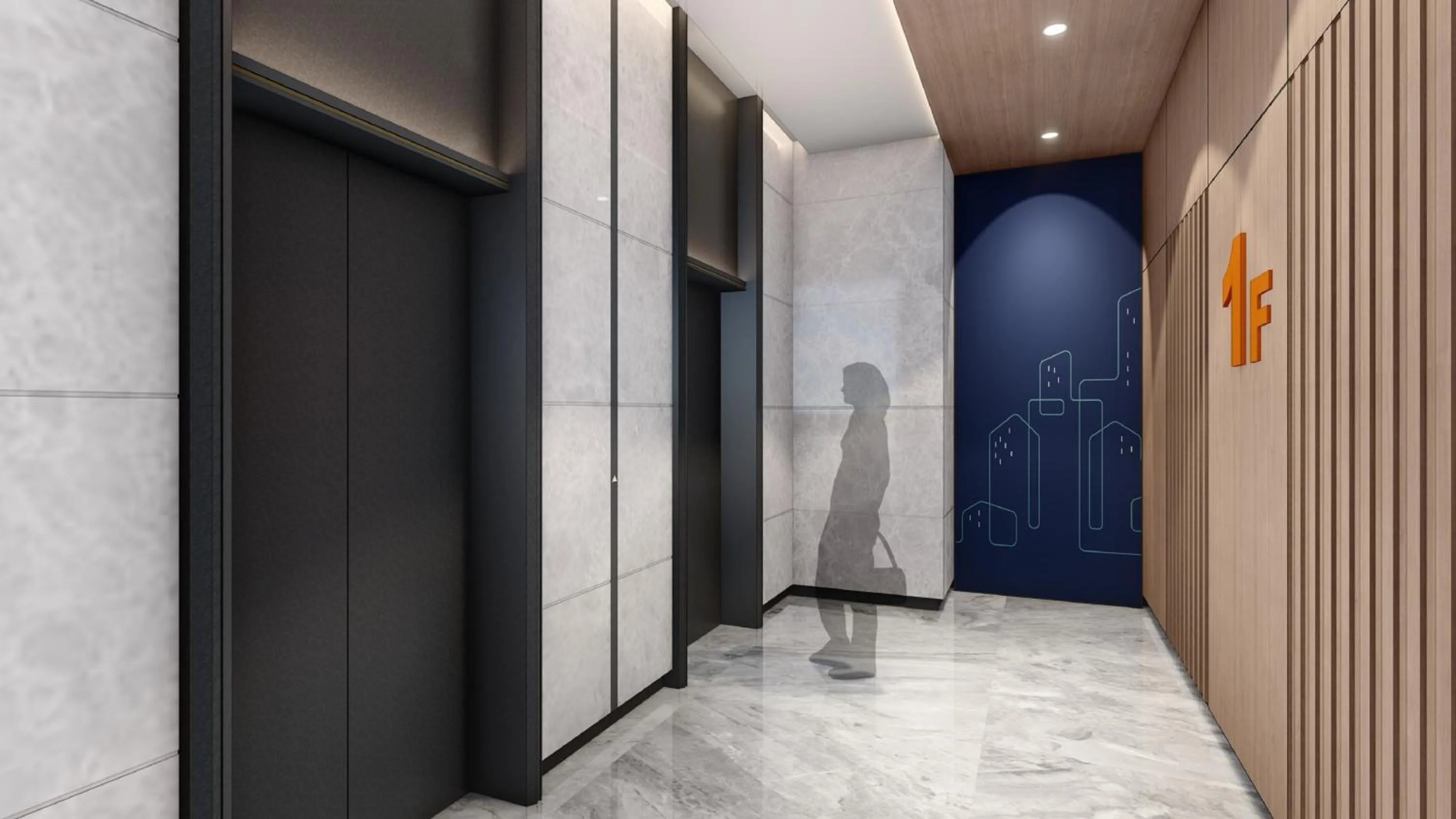 Decorative detail in Holiday Inn Express Shanghai Pudong Airport by IHG