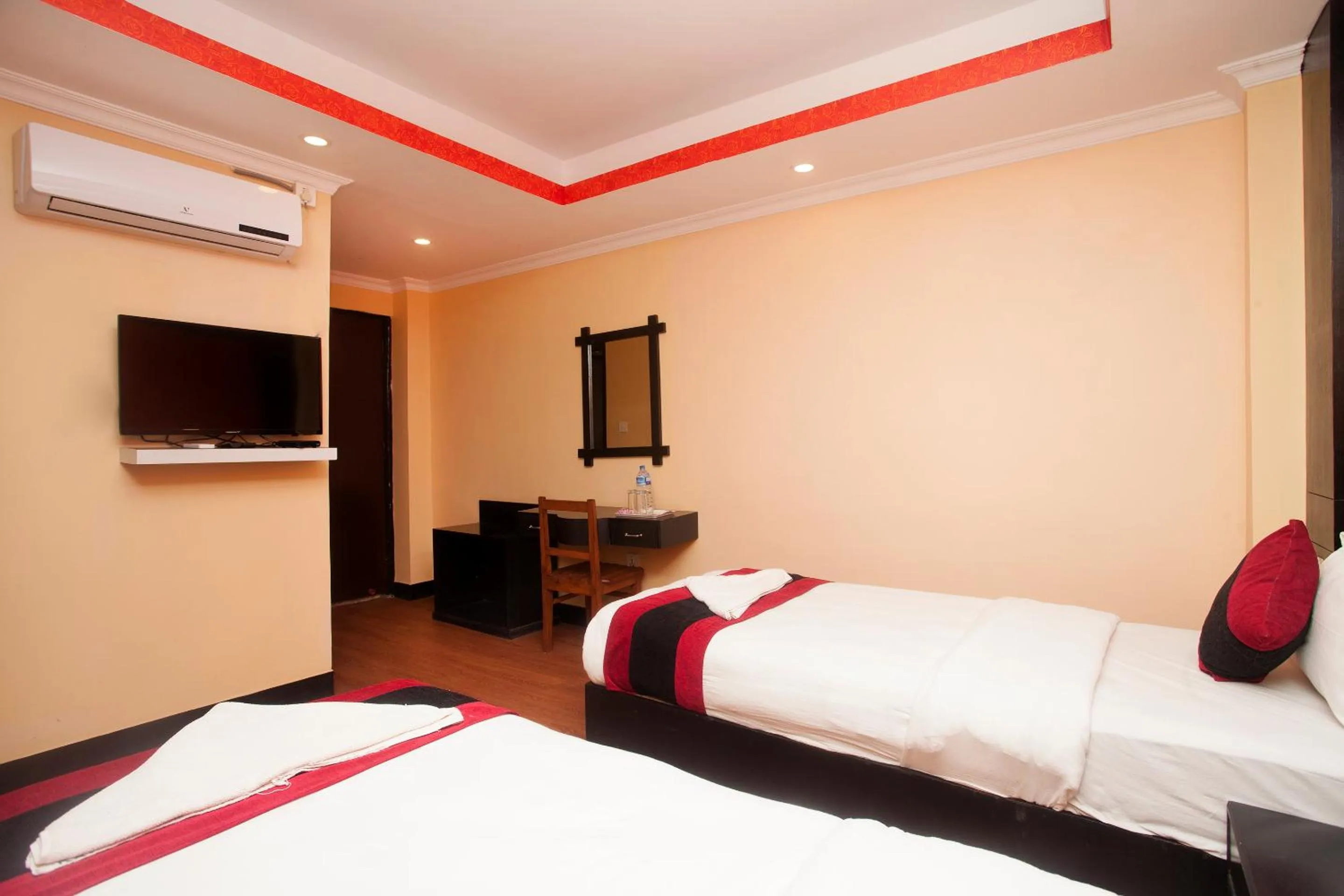 Photo of the whole room, Bed in Kathmandu Regency Hotel